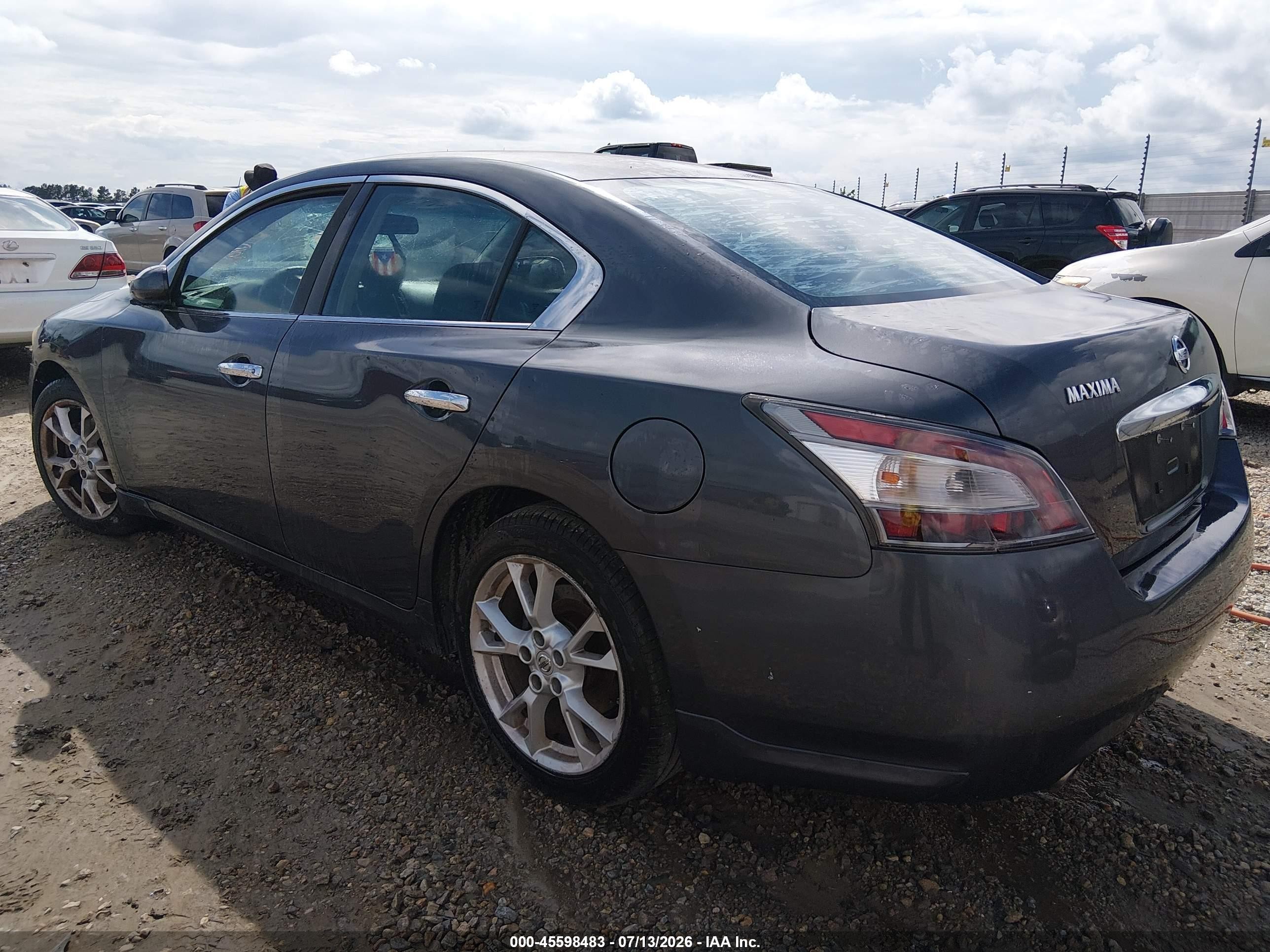 2012 Nissan Maxima 3.5 S Gray vin: 1N4AA5AP2CC819997