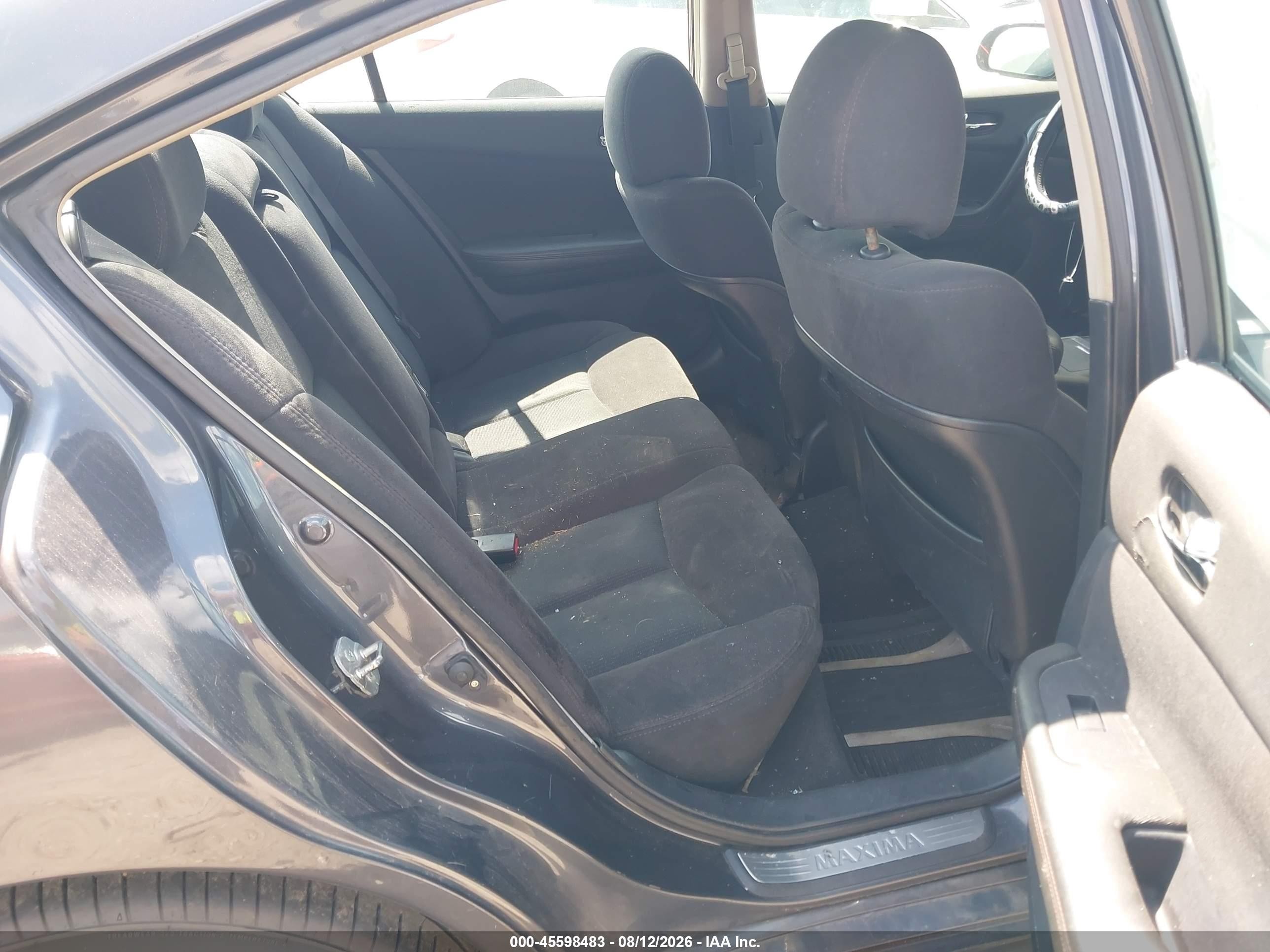 2012 Nissan Maxima 3.5 S Gray vin: 1N4AA5AP2CC819997