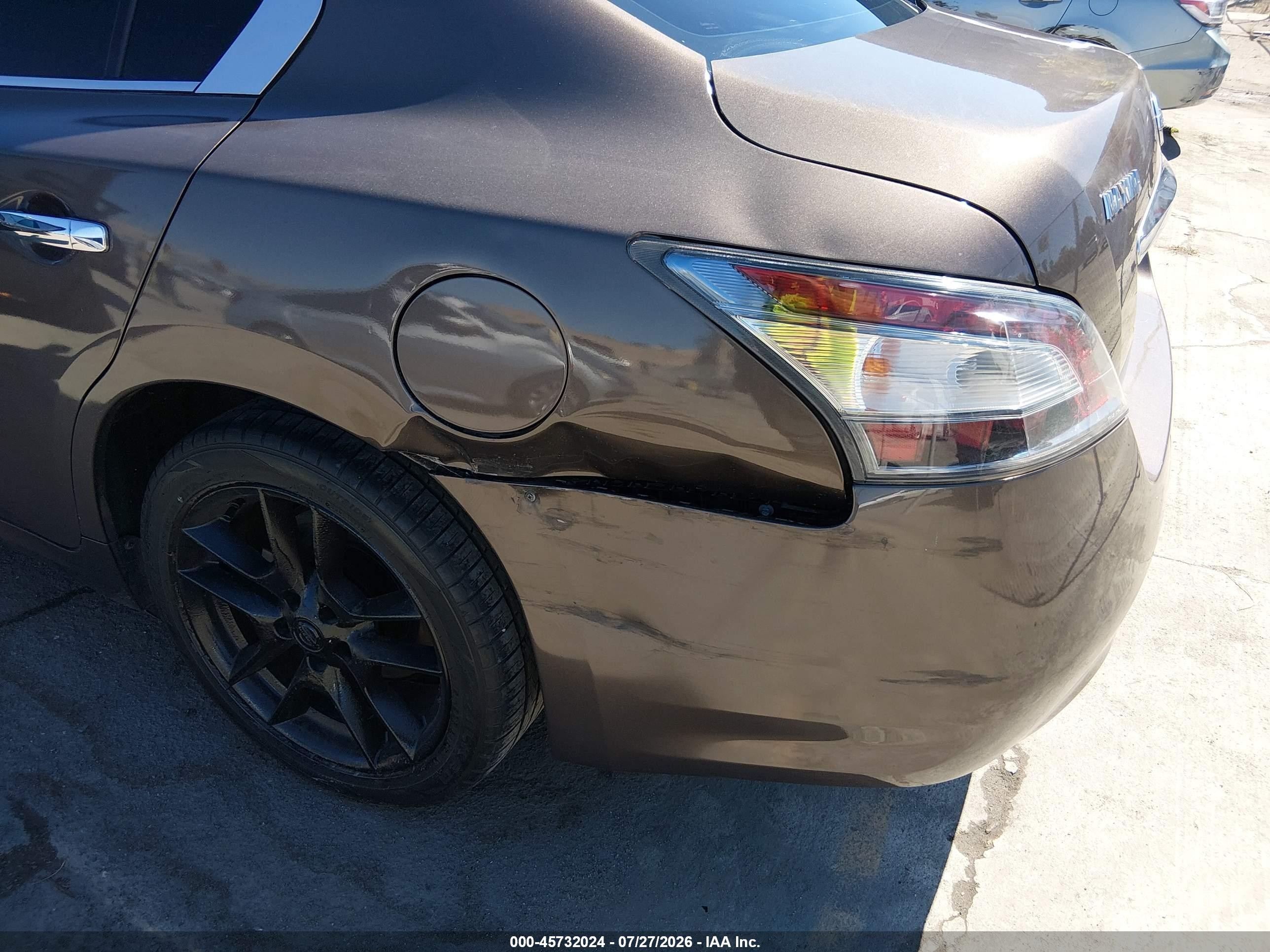 2012 Nissan Maxima 3.5 S Gray vin: 1N4AA5AP2CC822088