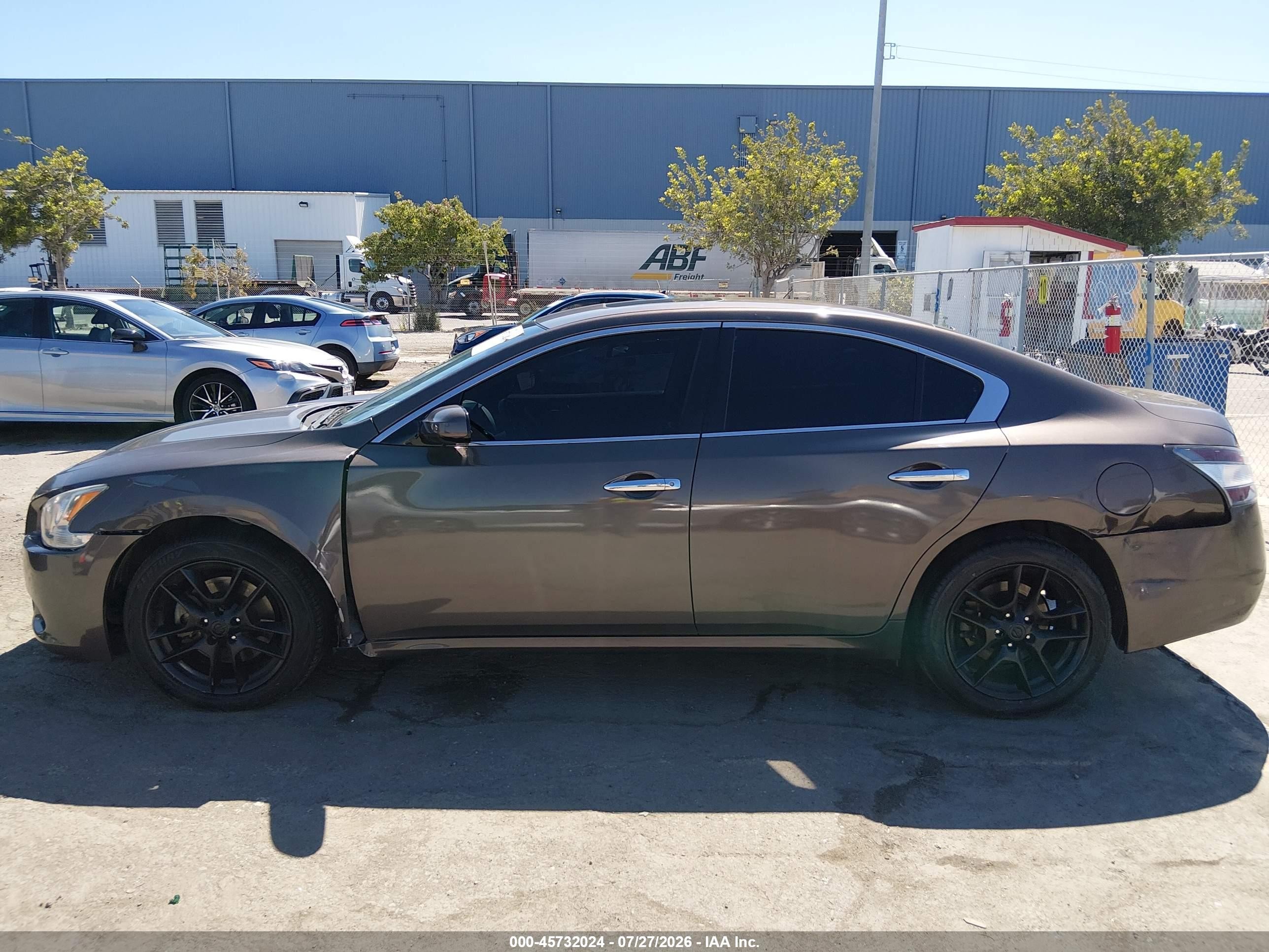 2012 Nissan Maxima 3.5 S Gray vin: 1N4AA5AP2CC822088