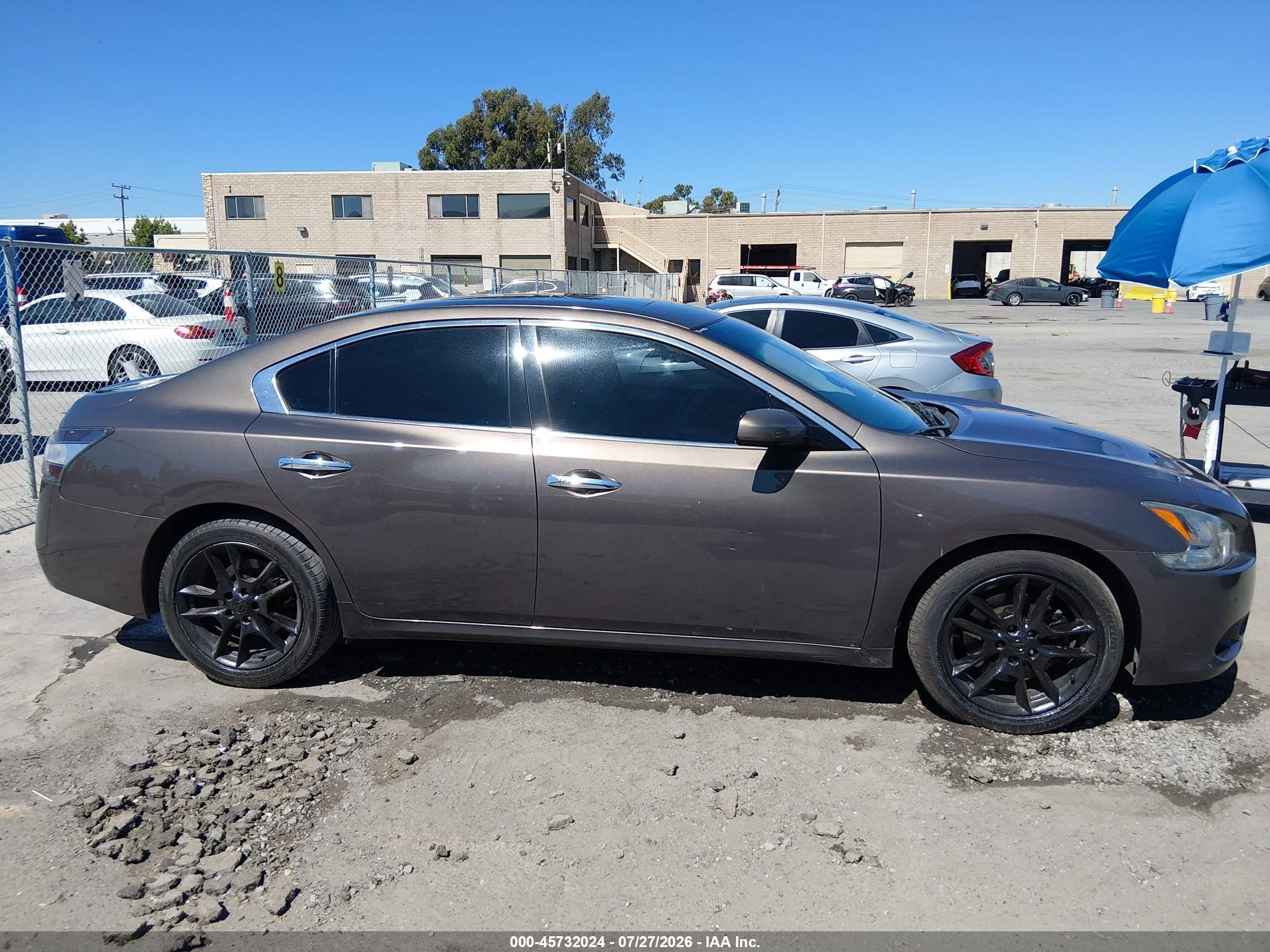 2012 Nissan Maxima 3.5 S Gray vin: 1N4AA5AP2CC822088