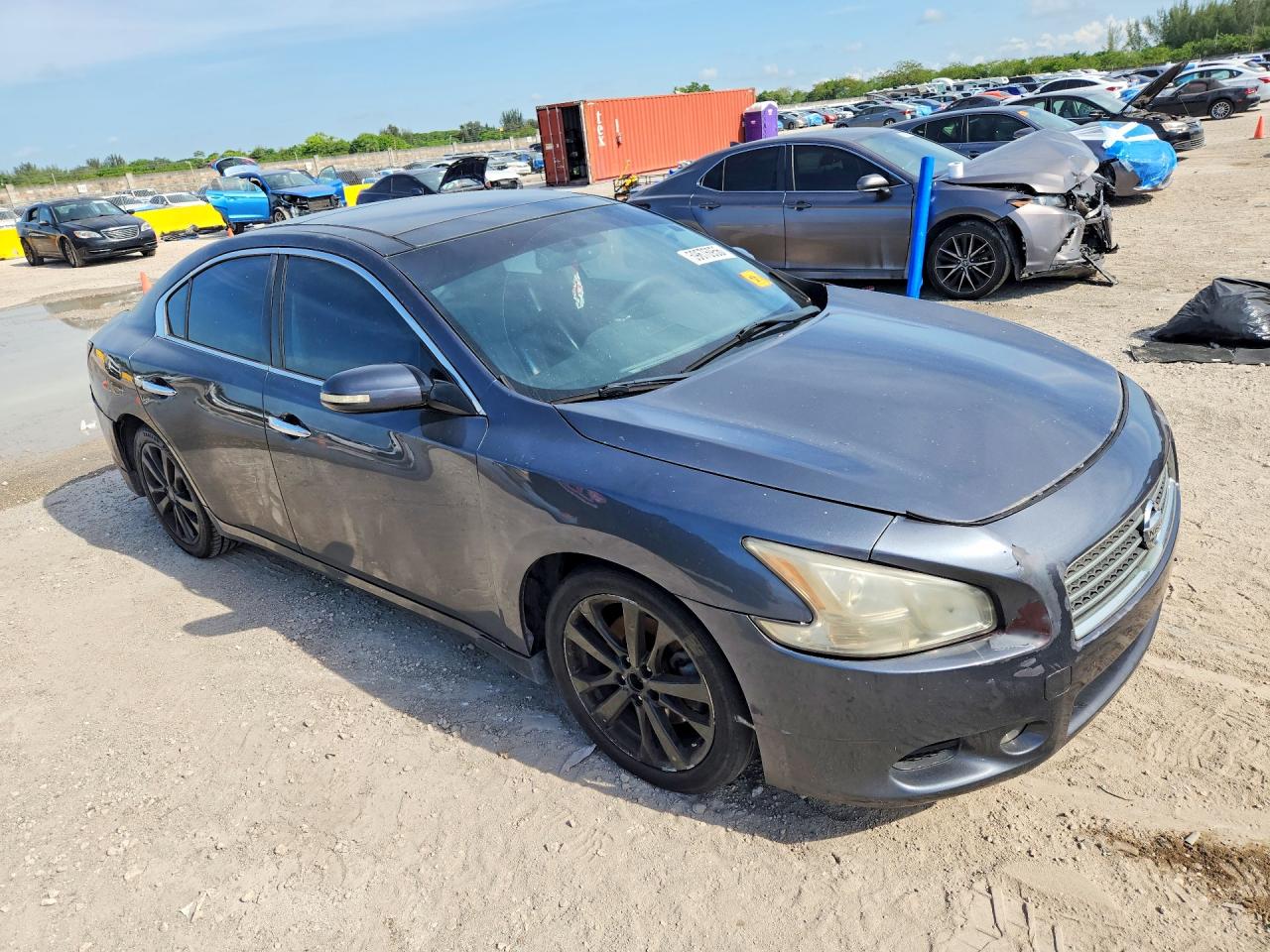 2012 Nissan Maxima 3.5 S Gray vin: 1N4AA5AP2CC828585