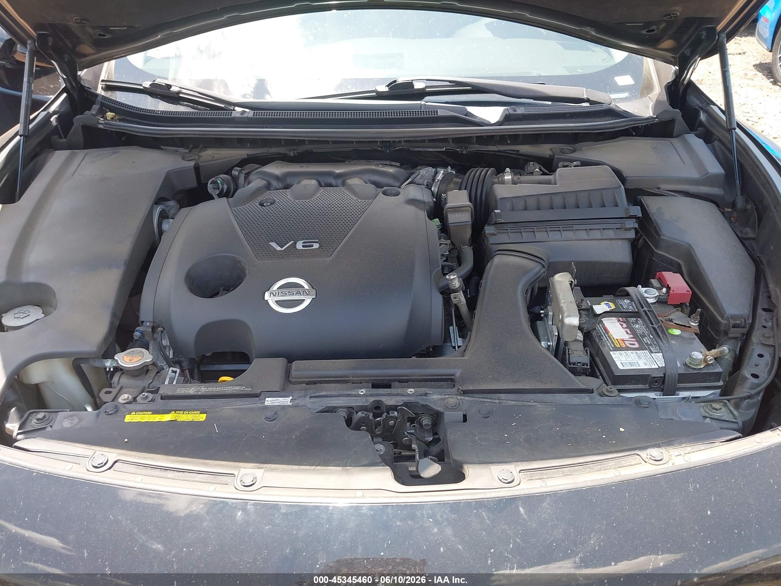 2012 Nissan Maxima 3.5 Sv Black vin: 1N4AA5AP2CC829767