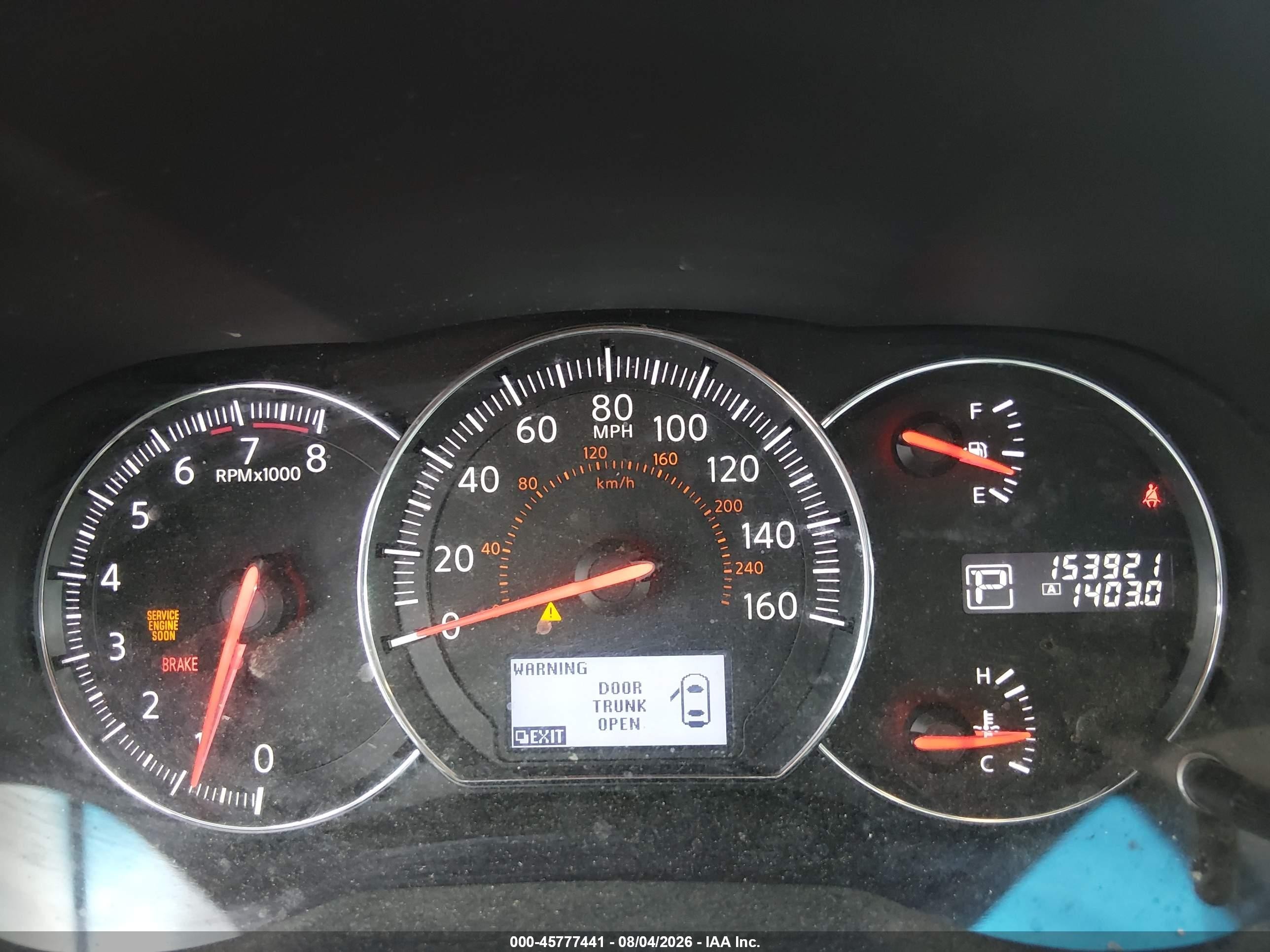 2012 Nissan Maxima 3.5 Sv Blue vin: 1N4AA5AP2CC834810