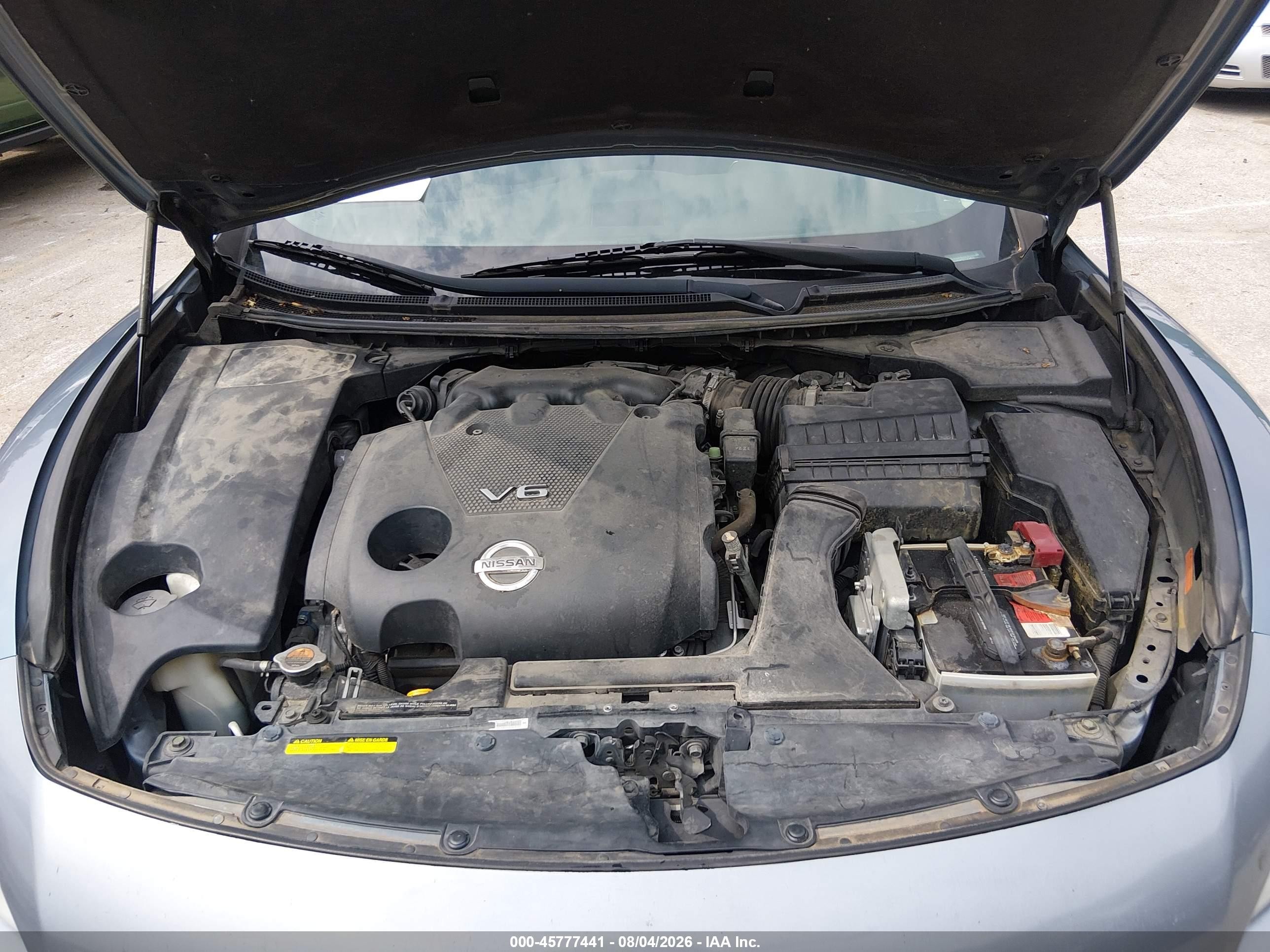 2012 Nissan Maxima 3.5 Sv Blue vin: 1N4AA5AP2CC834810
