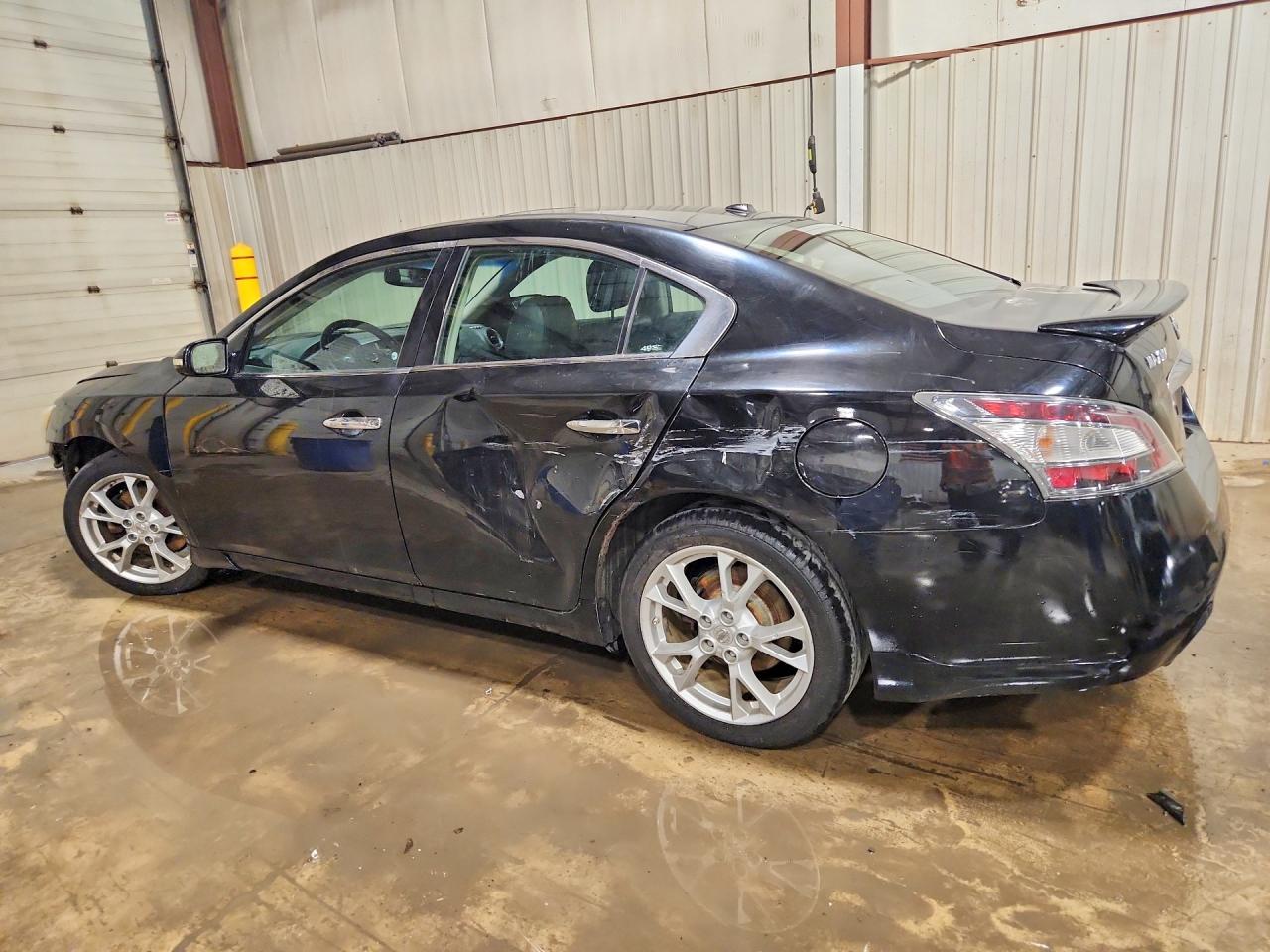 2012 Nissan Maxima S/sv Black vin: 1N4AA5AP2CC836525