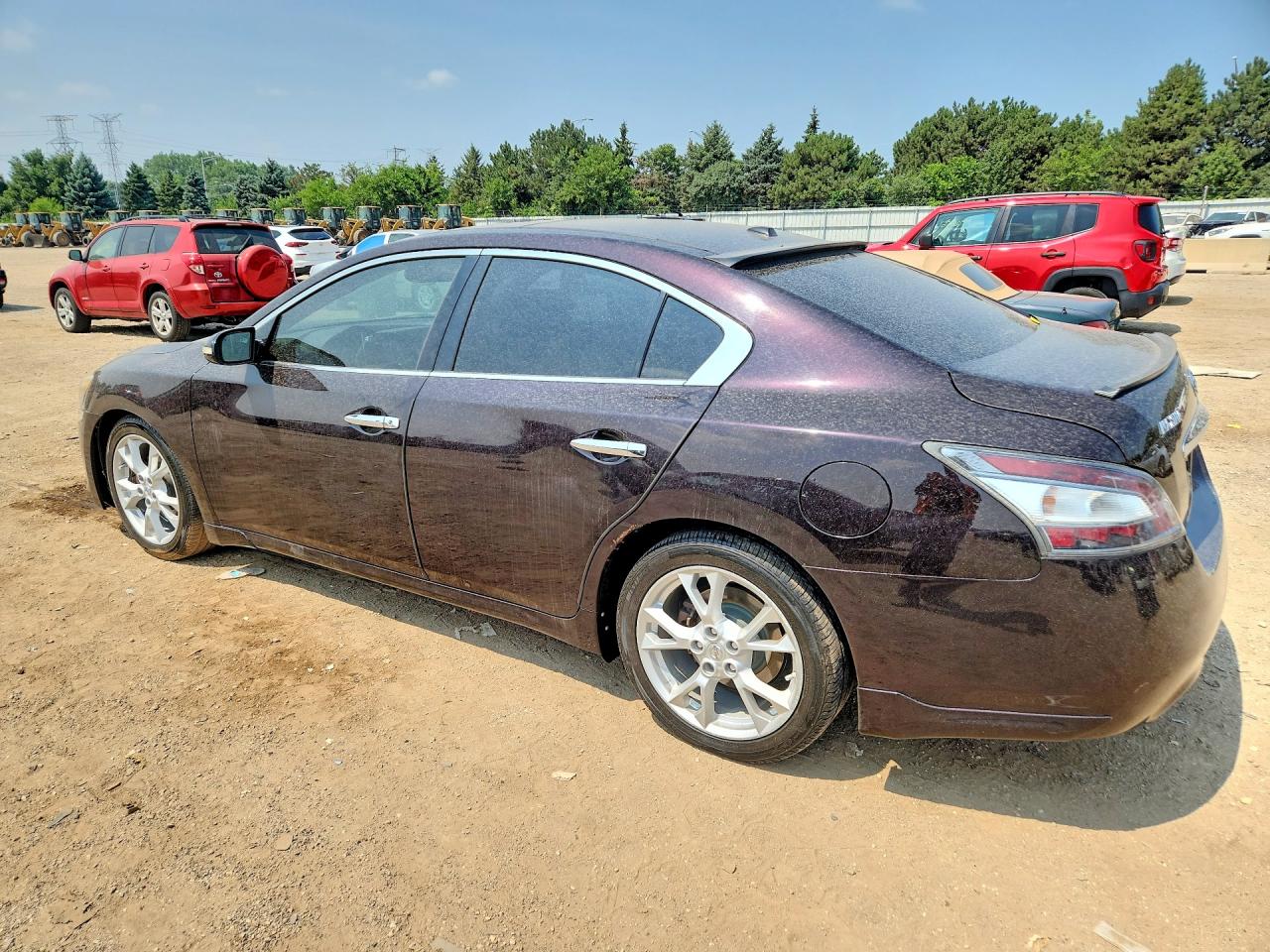 2012 Nissan Maxima S Purple vin: 1N4AA5AP2CC840980