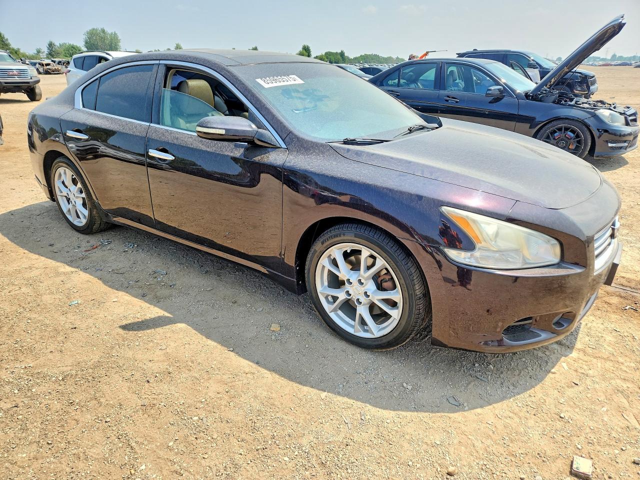 2012 Nissan Maxima S Purple vin: 1N4AA5AP2CC840980