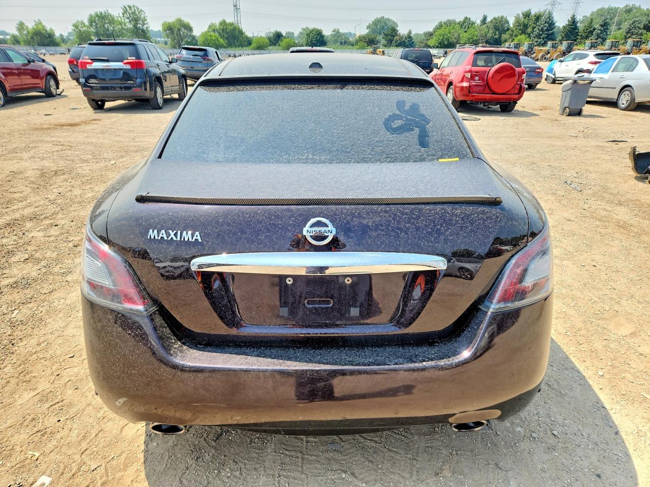2012 Nissan Maxima S Purple vin: 1N4AA5AP2CC840980
