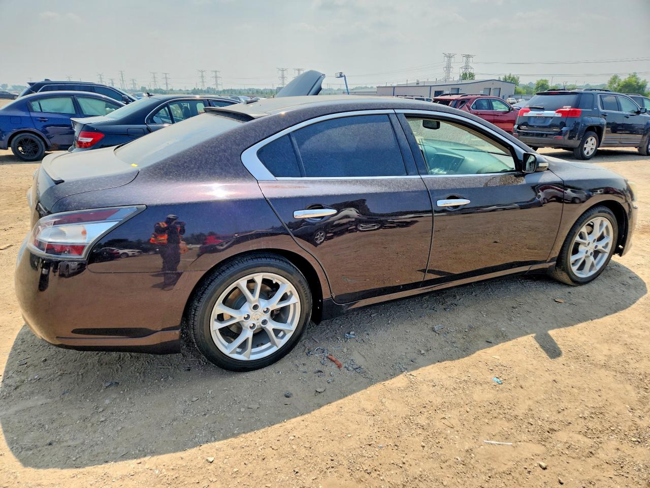 2012 Nissan Maxima S Purple vin: 1N4AA5AP2CC840980