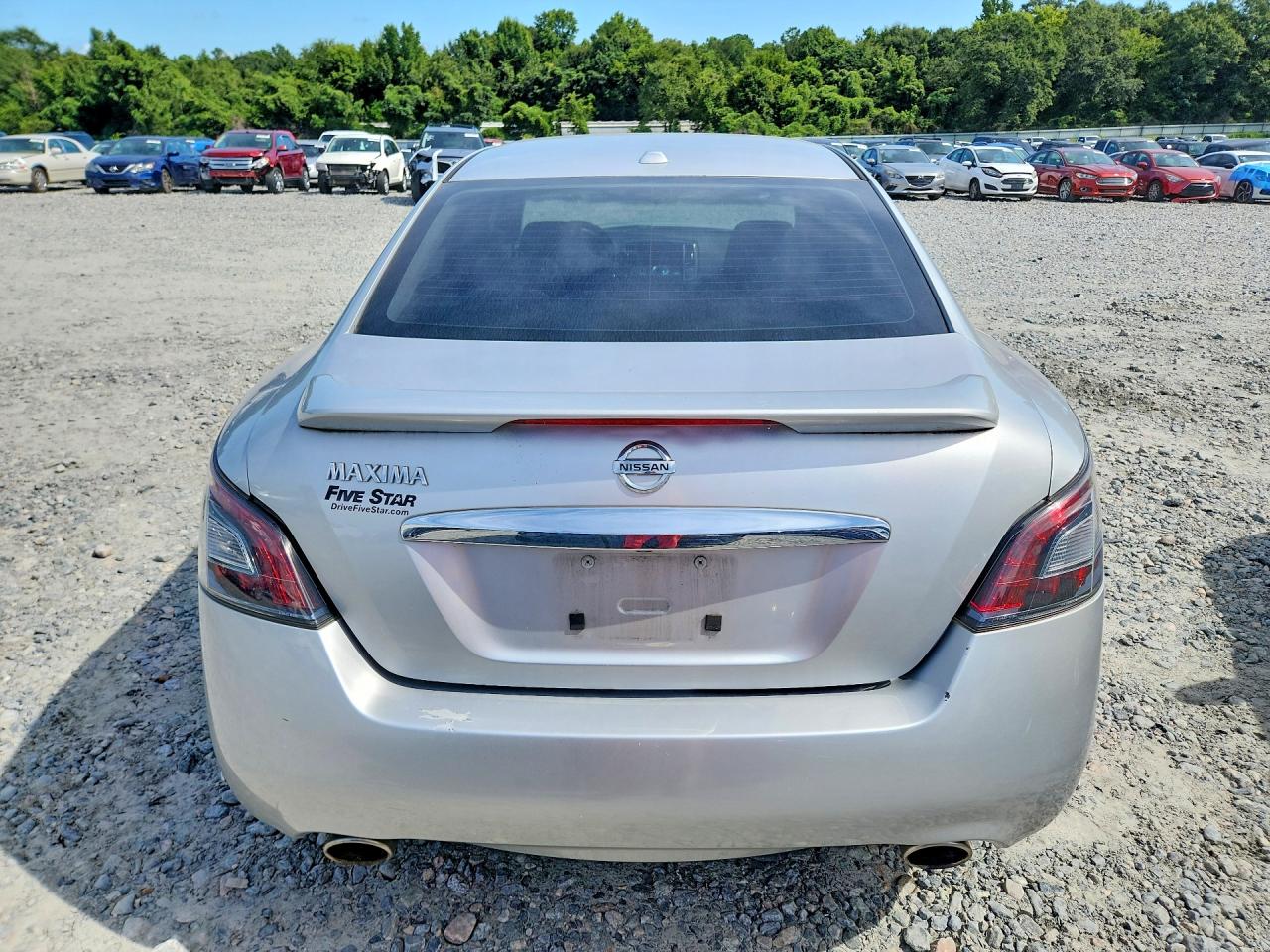 2012 Nissan Maxima 3.5 S Silver vin: 1N4AA5AP2CC848593