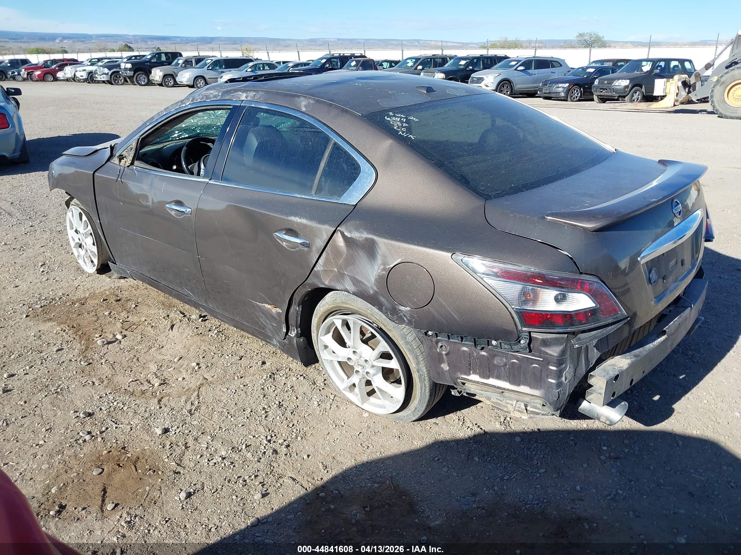 2012 Nissan Maxima 3.5 Sv Brown vin: 1N4AA5AP2CC850439