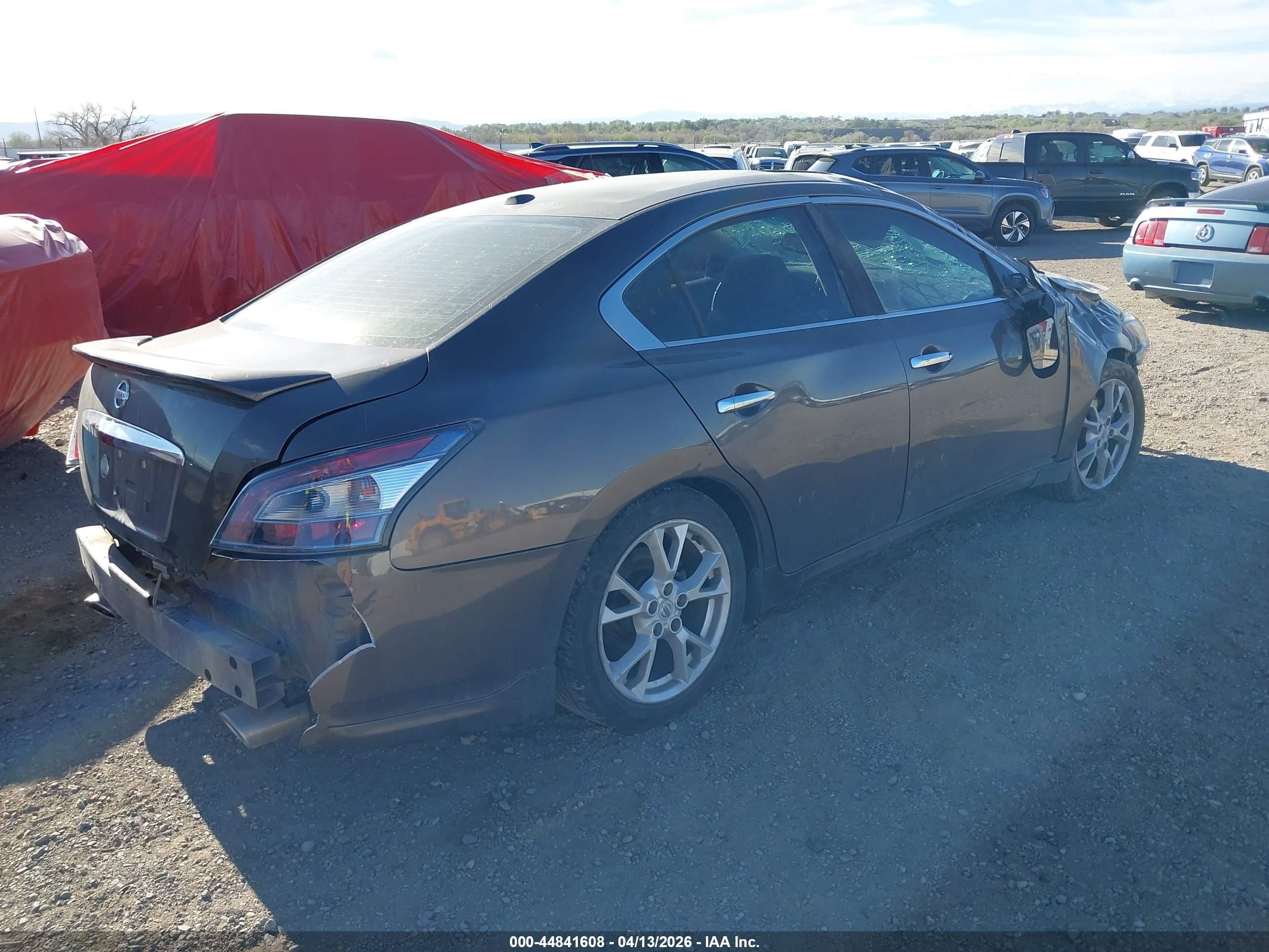 2012 Nissan Maxima 3.5 Sv Brown vin: 1N4AA5AP2CC850439