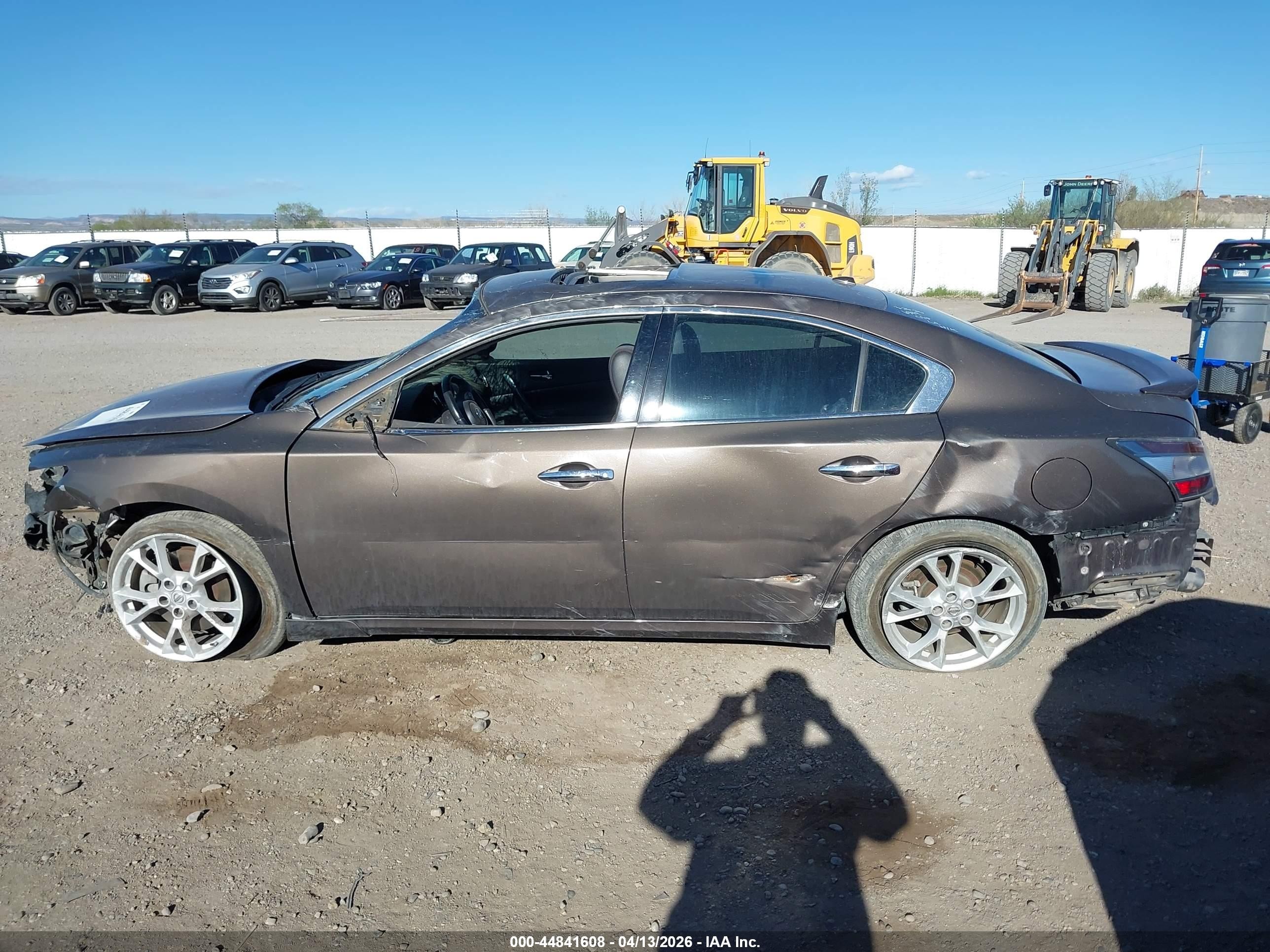 2012 Nissan Maxima 3.5 Sv Brown vin: 1N4AA5AP2CC850439