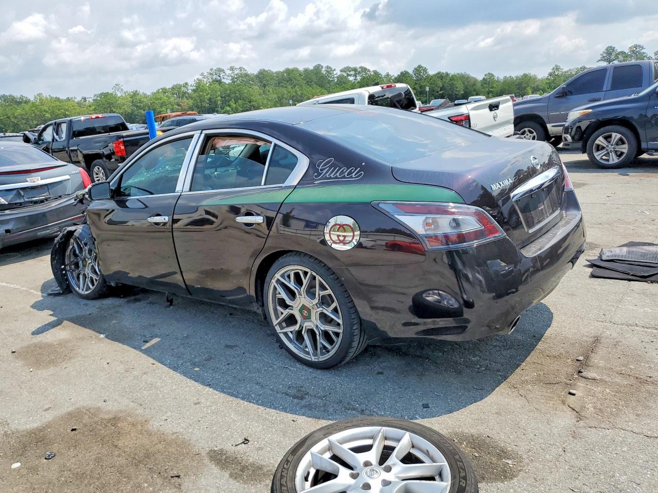 2012 Nissan Maxima 3.5 S Two Tone vin: 1N4AA5AP2CC850652