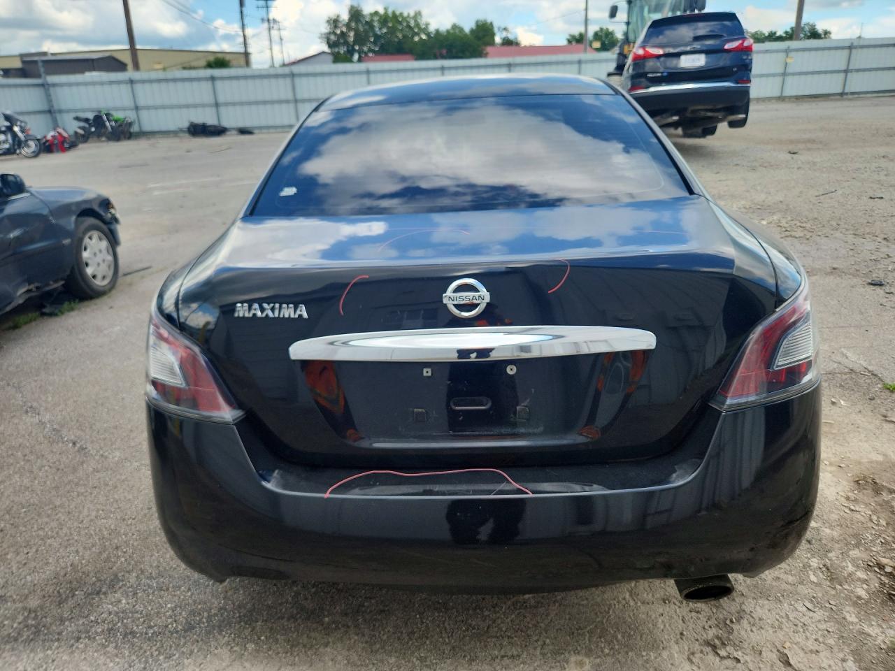 2012 Nissan Maxima 3.5 S Black vin: 1N4AA5AP2CC851946