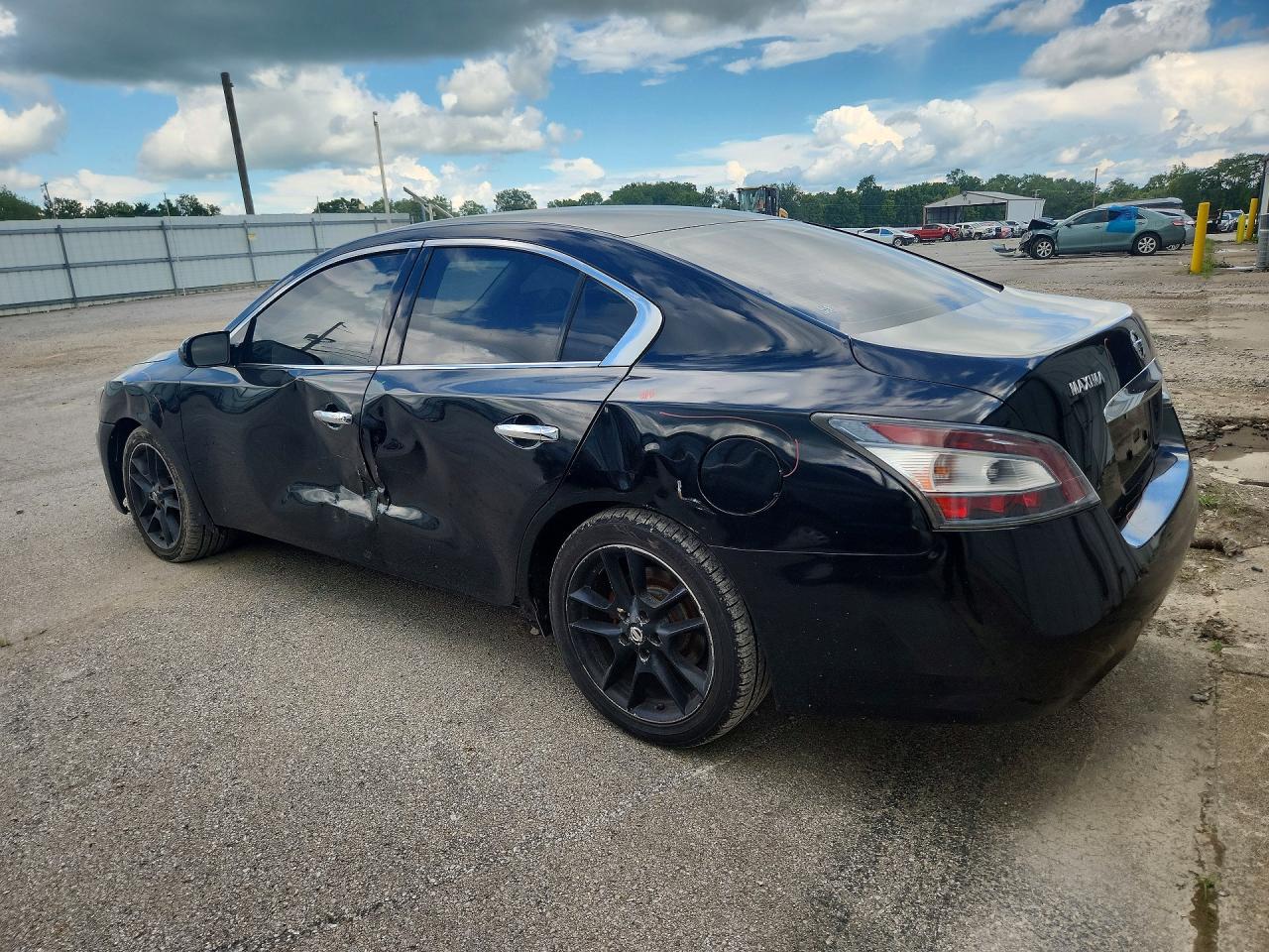 2012 Nissan Maxima 3.5 S Black vin: 1N4AA5AP2CC851946