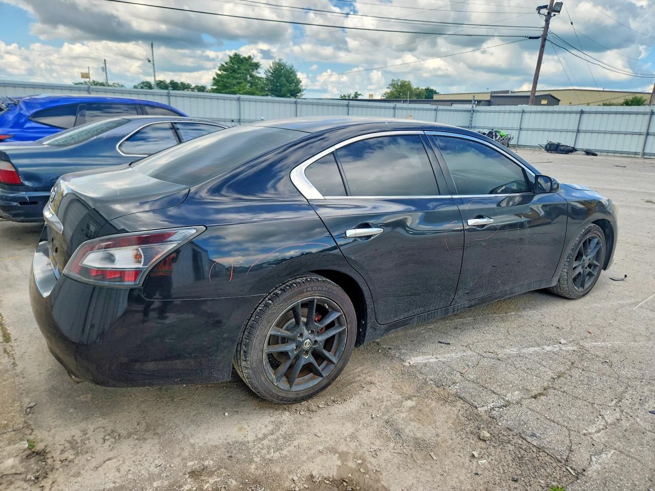 2012 Nissan Maxima 3.5 S Black vin: 1N4AA5AP2CC851946