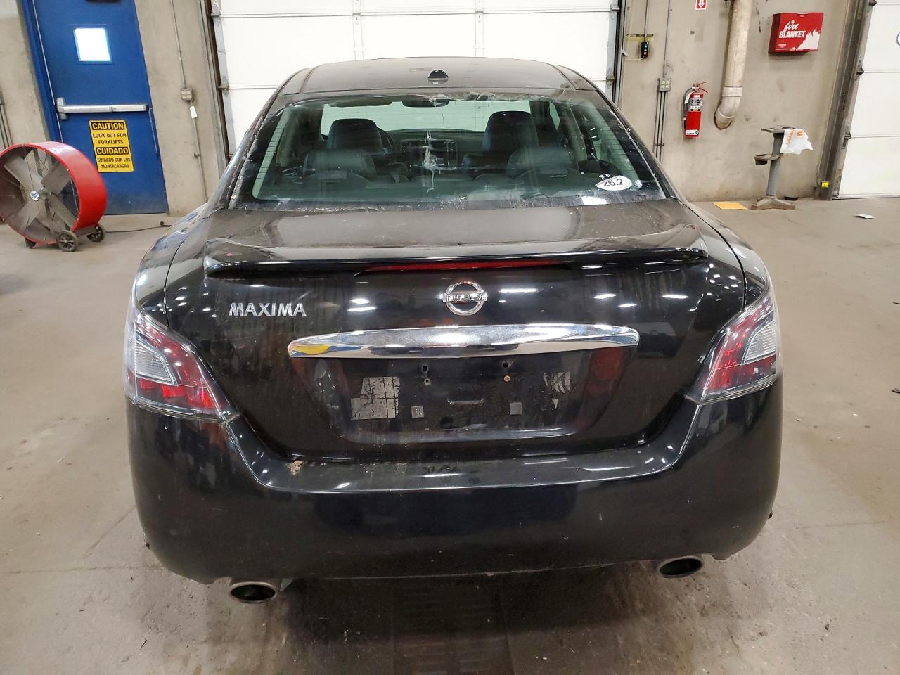 2012 Nissan Maxima Black vin: 1N4AA5AP2CC862218