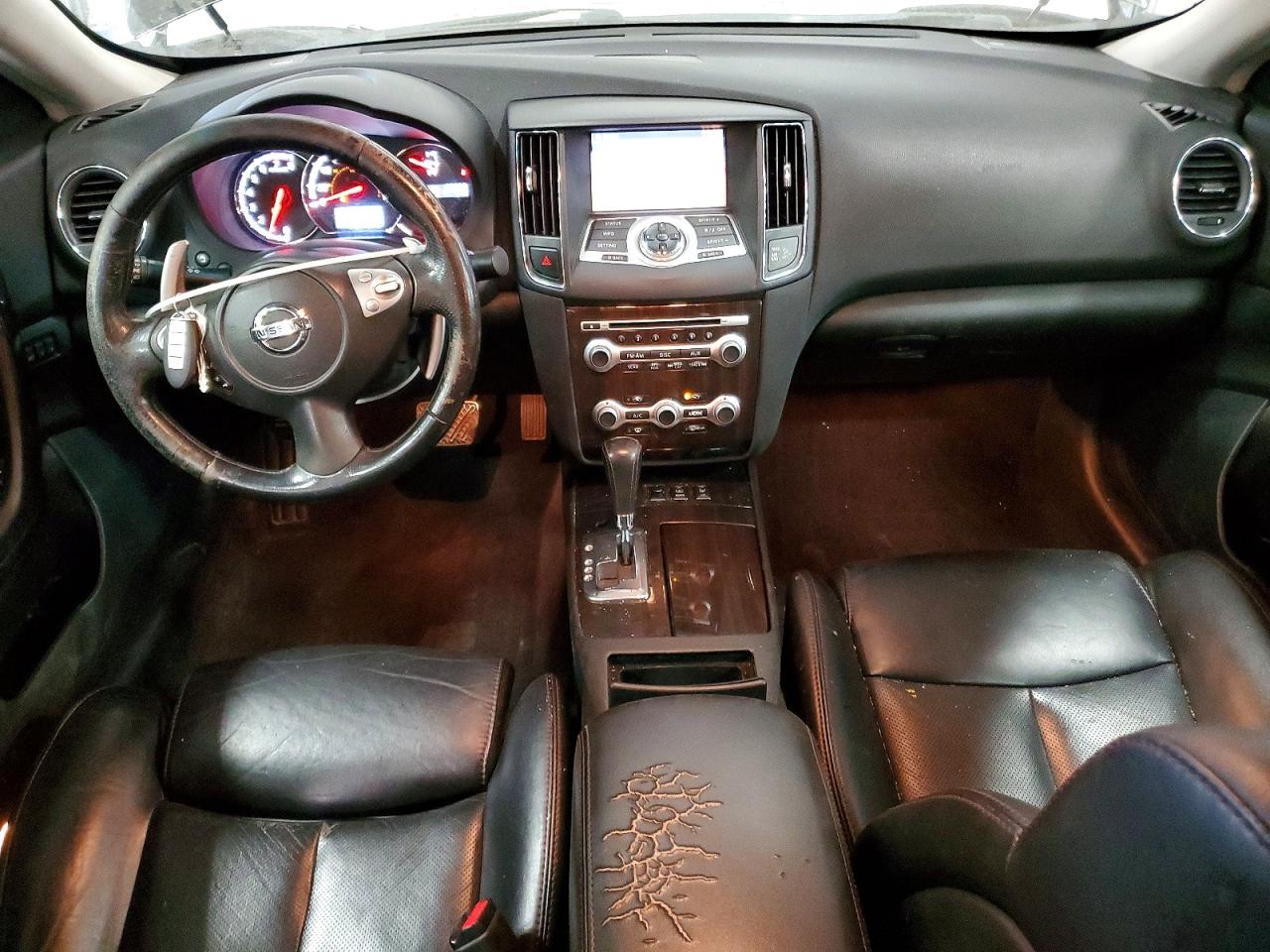 2012 Nissan Maxima Black vin: 1N4AA5AP2CC862218