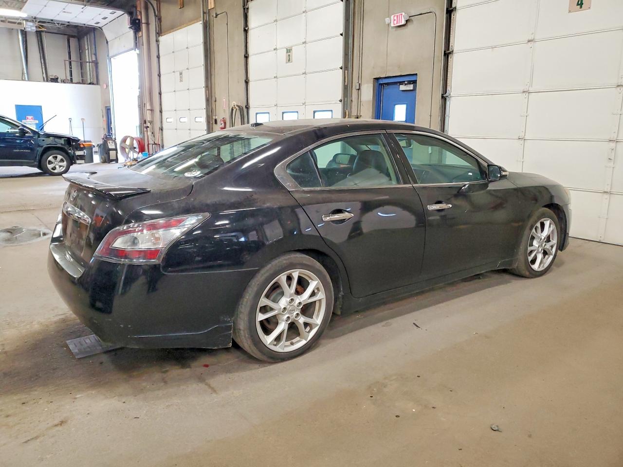 2012 Nissan Maxima Black vin: 1N4AA5AP2CC862218