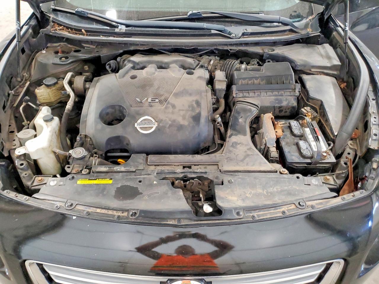 2012 Nissan Maxima Black vin: 1N4AA5AP2CC862218