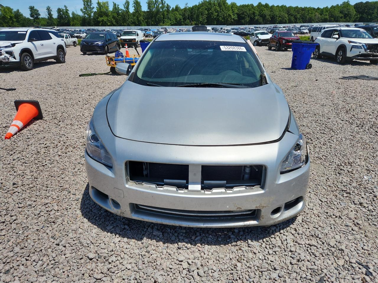 2012 Nissan Maxima 3.5 S Silver vin: 1N4AA5AP2CC870125