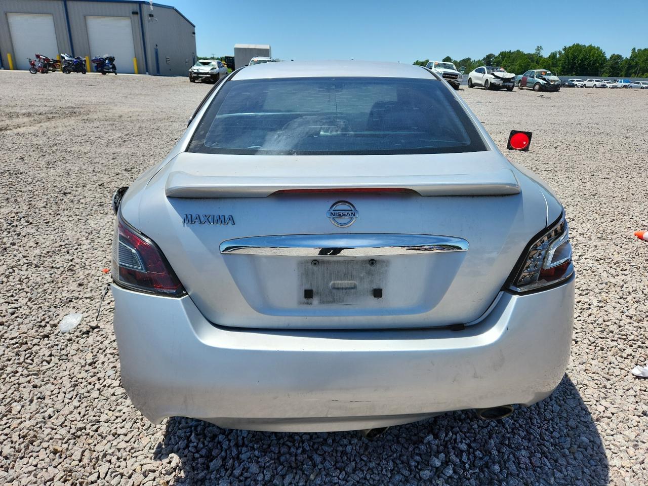 2012 Nissan Maxima 3.5 S Silver vin: 1N4AA5AP2CC870125