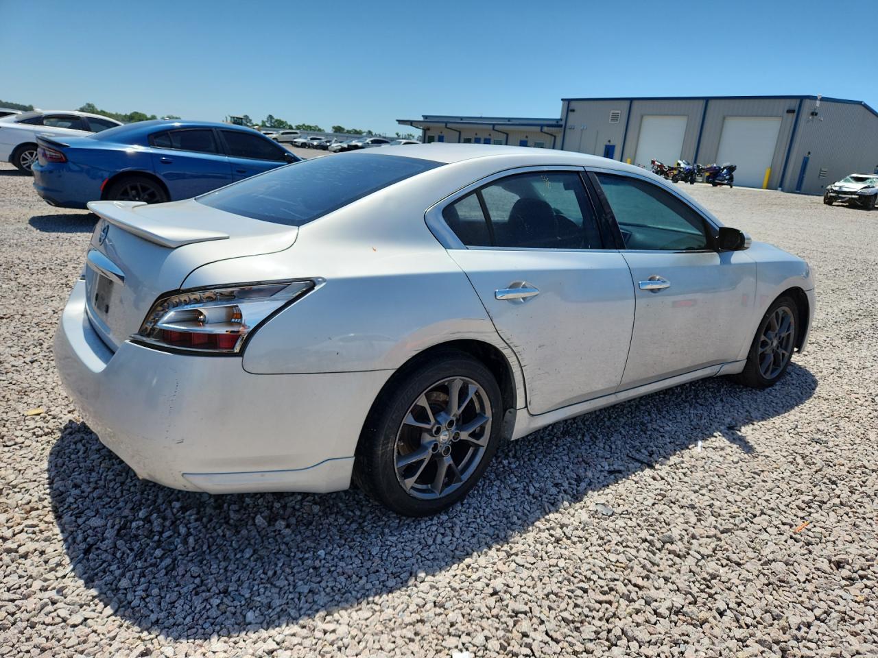2012 Nissan Maxima 3.5 S Silver vin: 1N4AA5AP2CC870125
