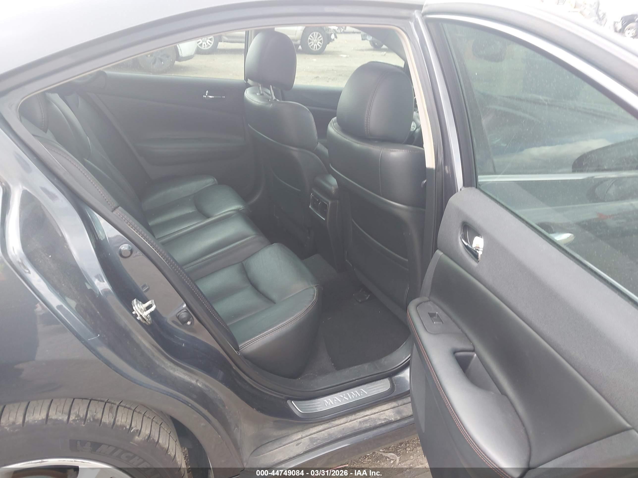 2013 Nissan Maxima 3.5 Sv Light Blue vin: 1N4AA5AP2DC808953