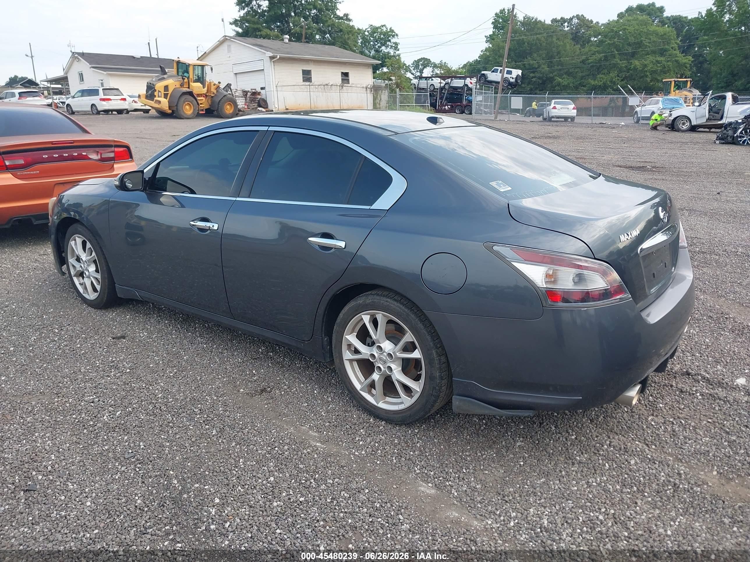 2013 Nissan Maxima 3.5 Sv Blue vin: 1N4AA5AP2DC810220