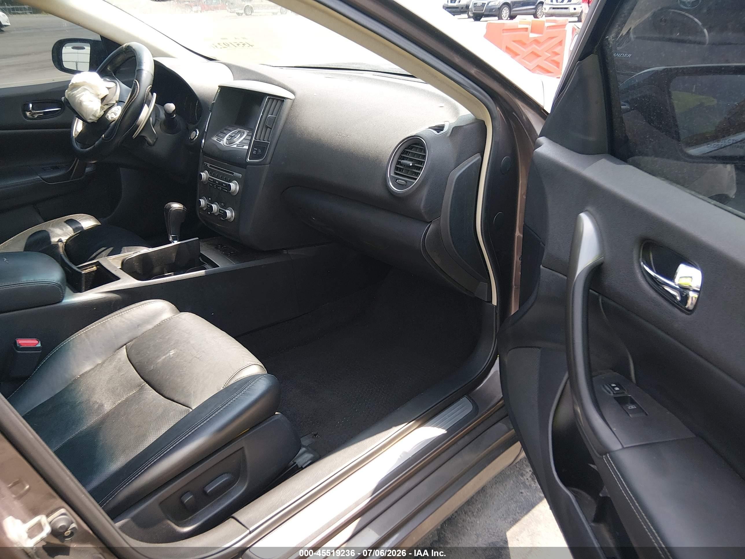 2013 Nissan Maxima 3.5 Sv Gray vin: 1N4AA5AP2DC811299