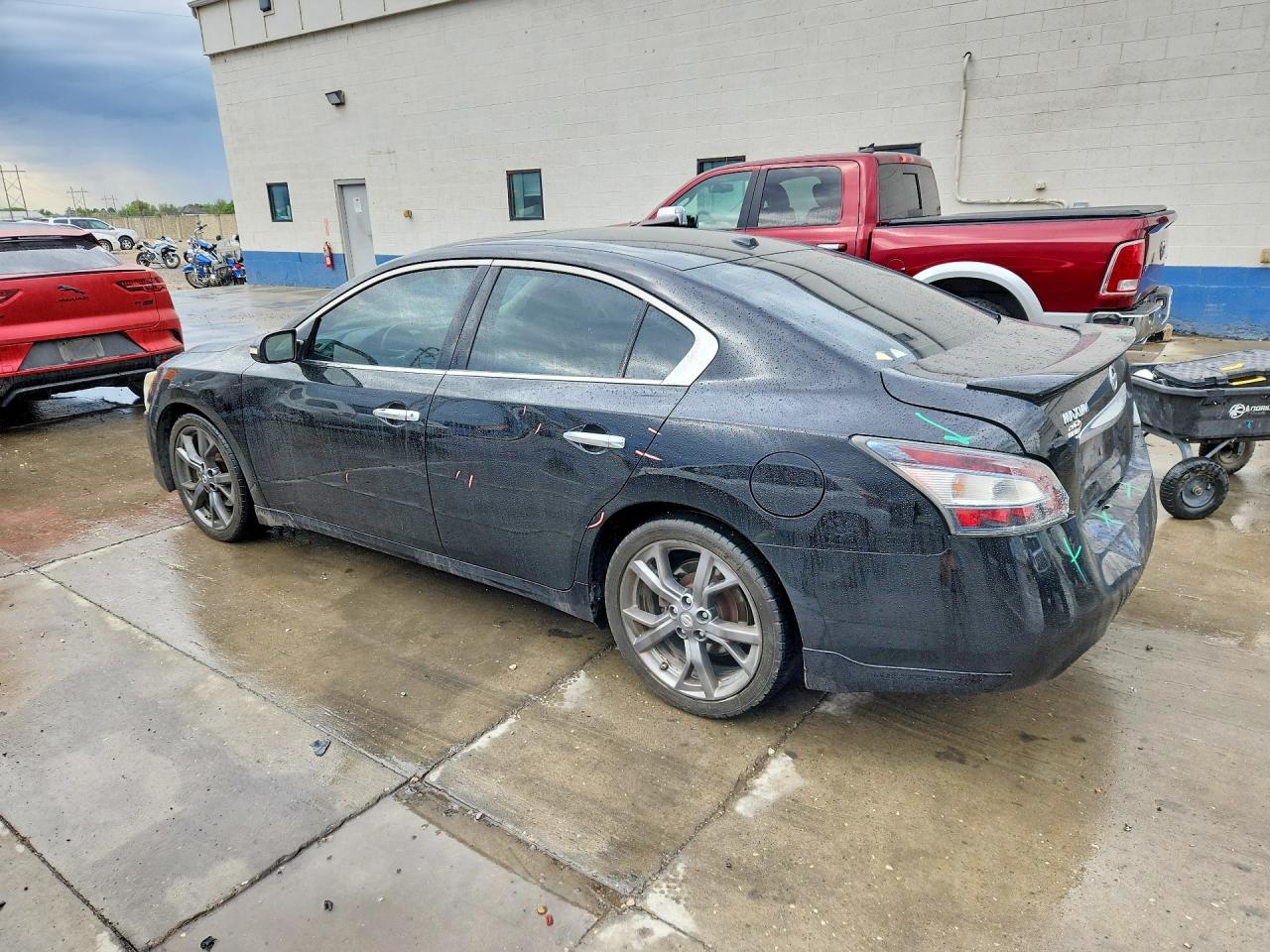 2013 Nissan Maxima 3.5 Sv Black vin: 1N4AA5AP2DC811531