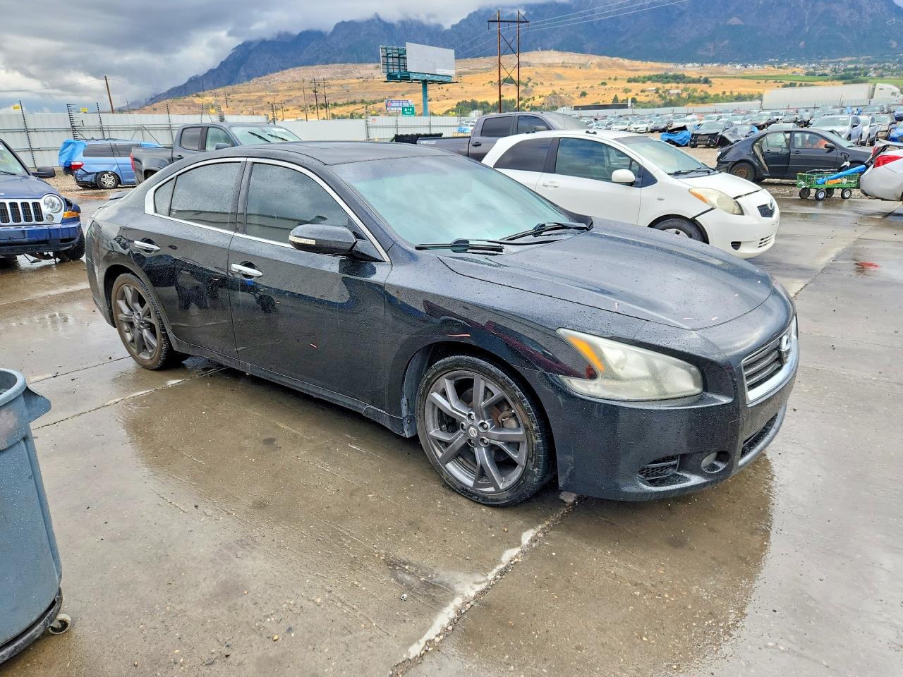2013 Nissan Maxima 3.5 Sv Black vin: 1N4AA5AP2DC811531