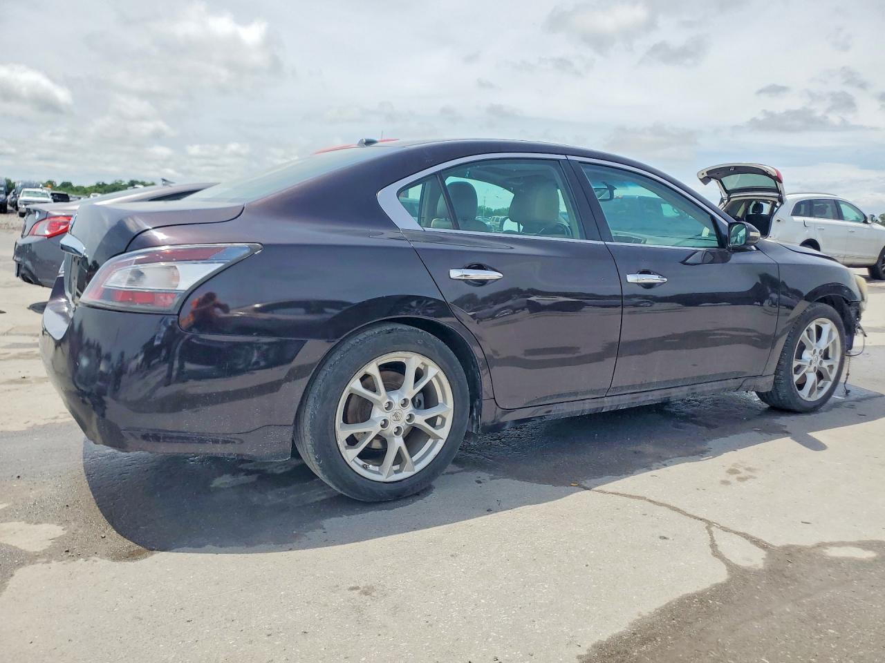 2013 Nissan Maxima 3.5 Sv Purple vin: 1N4AA5AP2DC818530