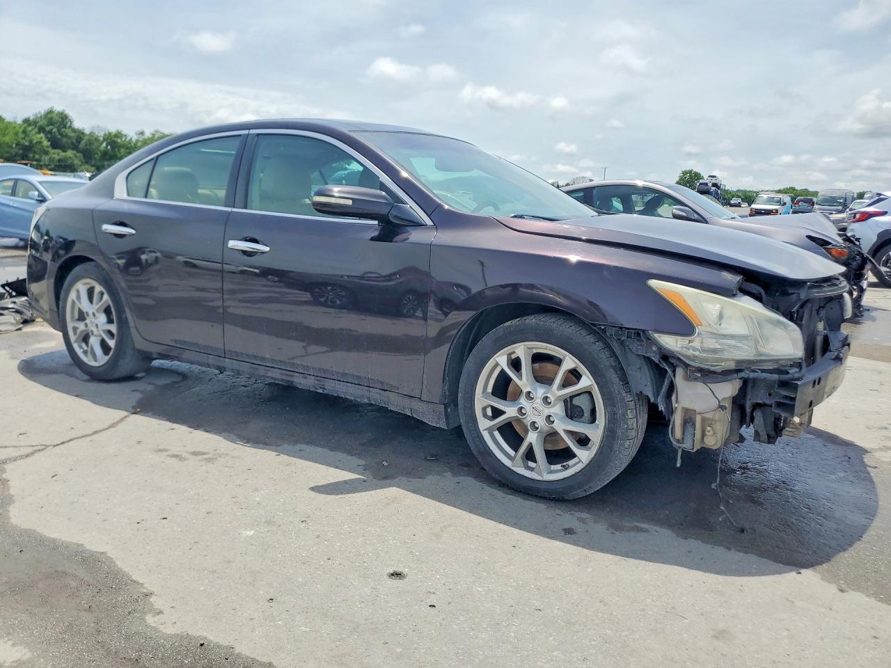2013 Nissan Maxima 3.5 Sv Purple vin: 1N4AA5AP2DC818530