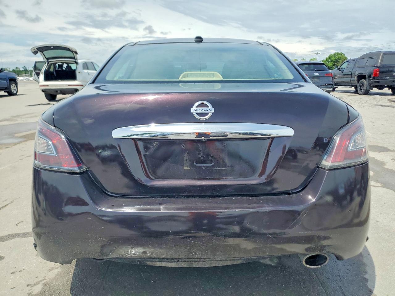 2013 Nissan Maxima 3.5 Sv Purple vin: 1N4AA5AP2DC818530