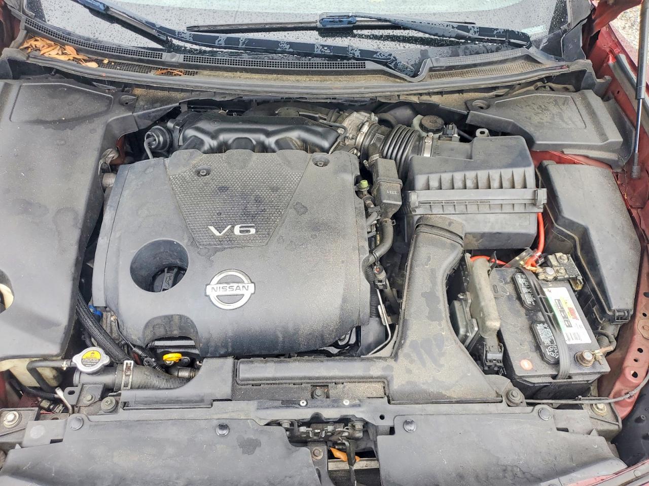 2013 Nissan Maxima 3.5 Sv Burgundy vin: 1N4AA5AP2DC835053