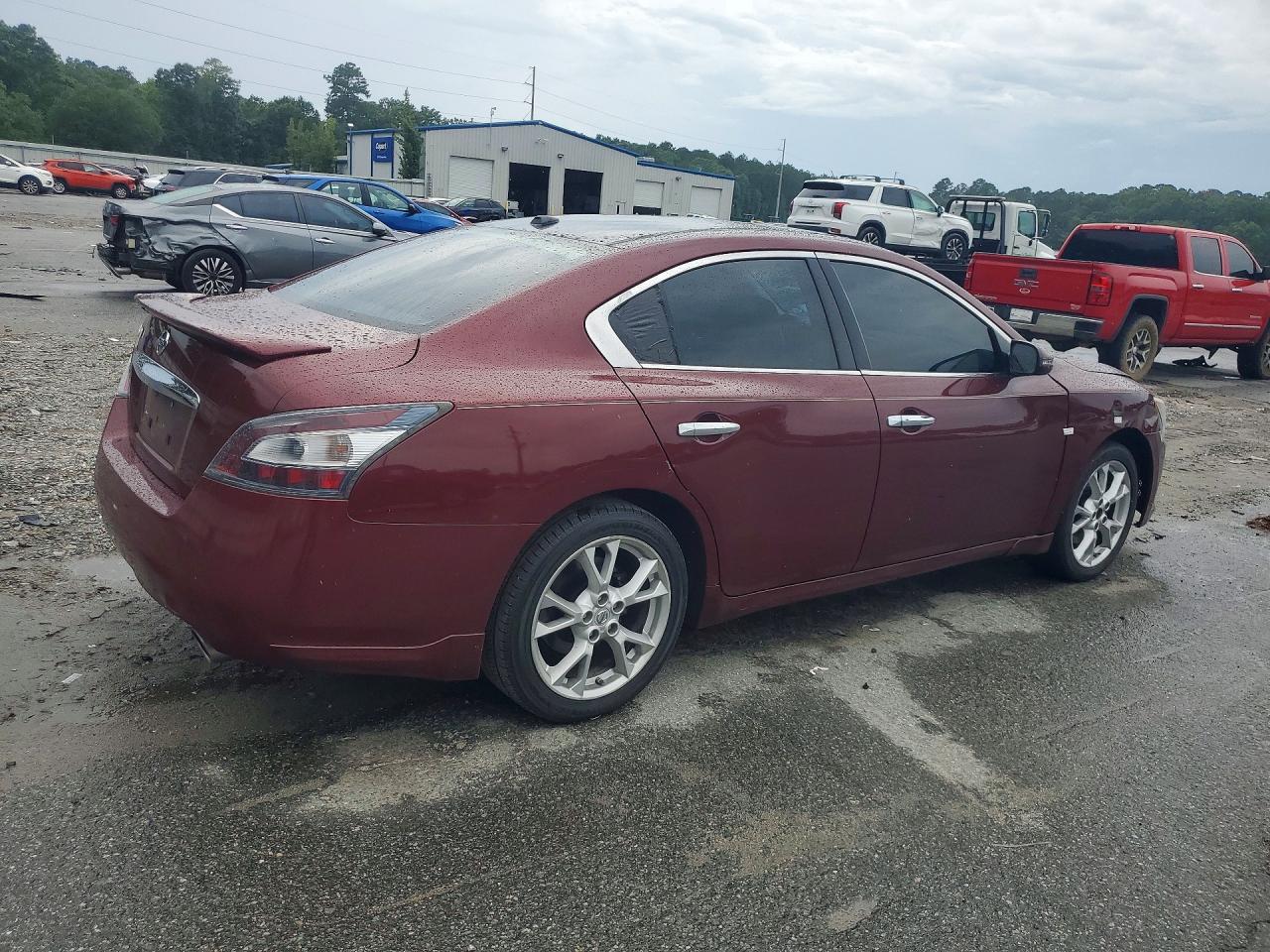 2013 Nissan Maxima 3.5 Sv Burgundy vin: 1N4AA5AP2DC835053