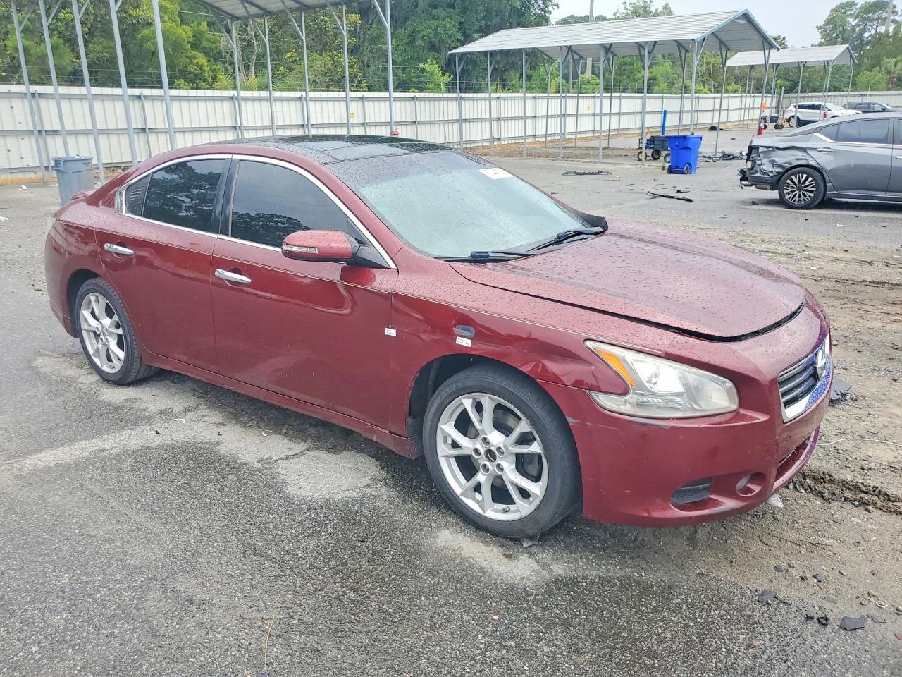 2013 Nissan Maxima 3.5 Sv Burgundy vin: 1N4AA5AP2DC835053