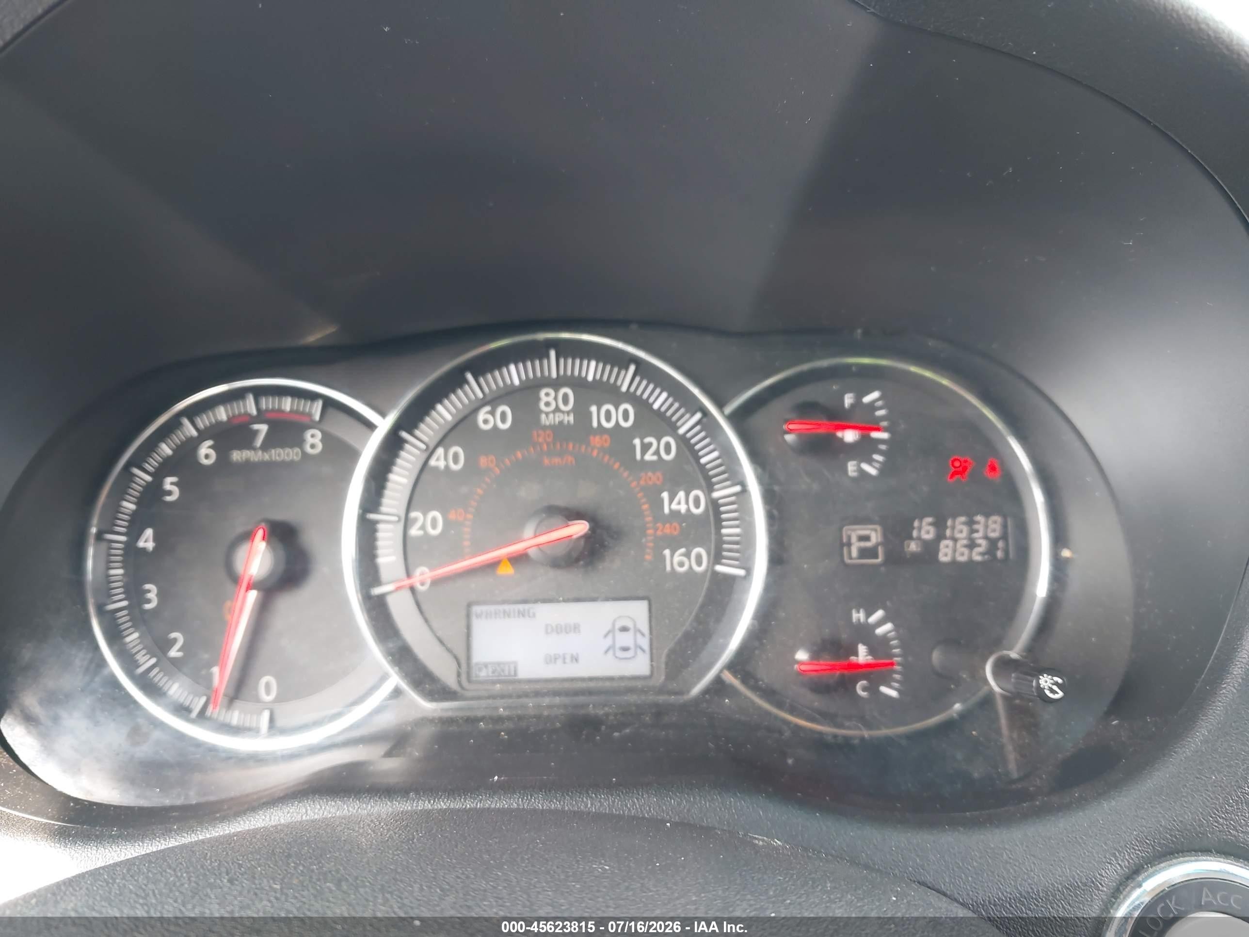 2013 Nissan Maxima 3.5 Sv Gray vin: 1N4AA5AP2DC837918