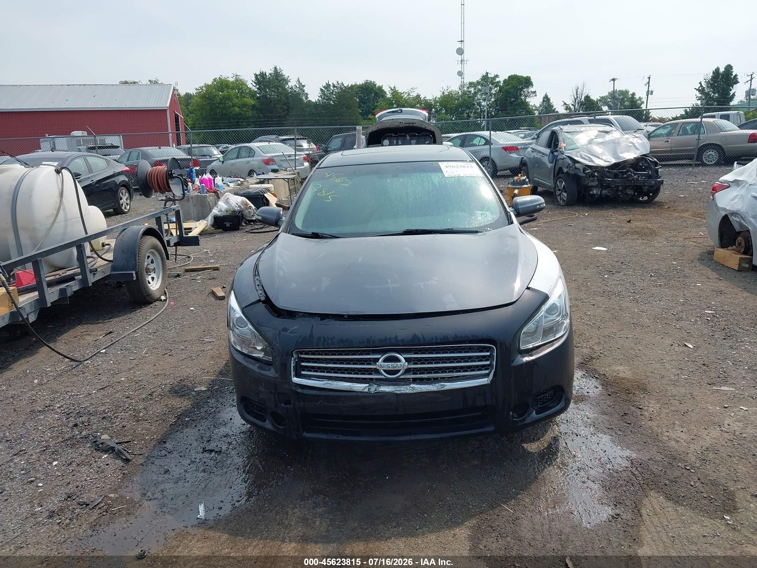 2013 Nissan Maxima 3.5 Sv Gray vin: 1N4AA5AP2DC837918