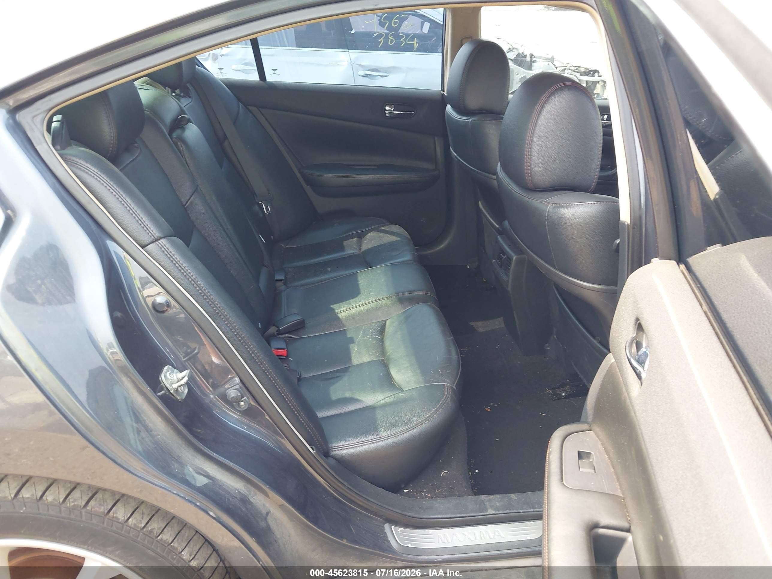 2013 Nissan Maxima 3.5 Sv Gray vin: 1N4AA5AP2DC837918