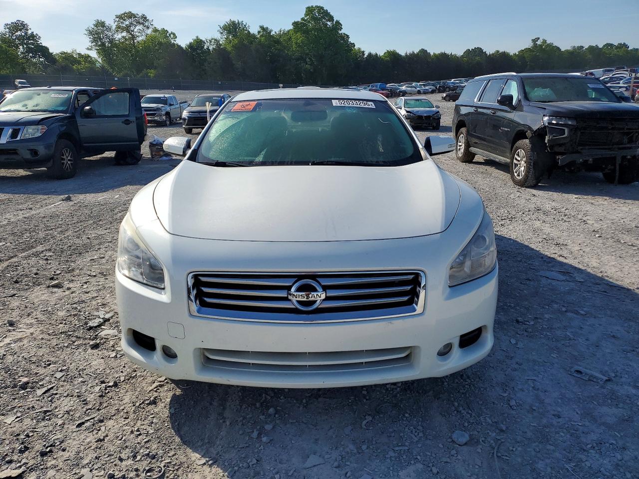 2013 Nissan Maxima 3.5 S White vin: 1N4AA5AP2DC838566
