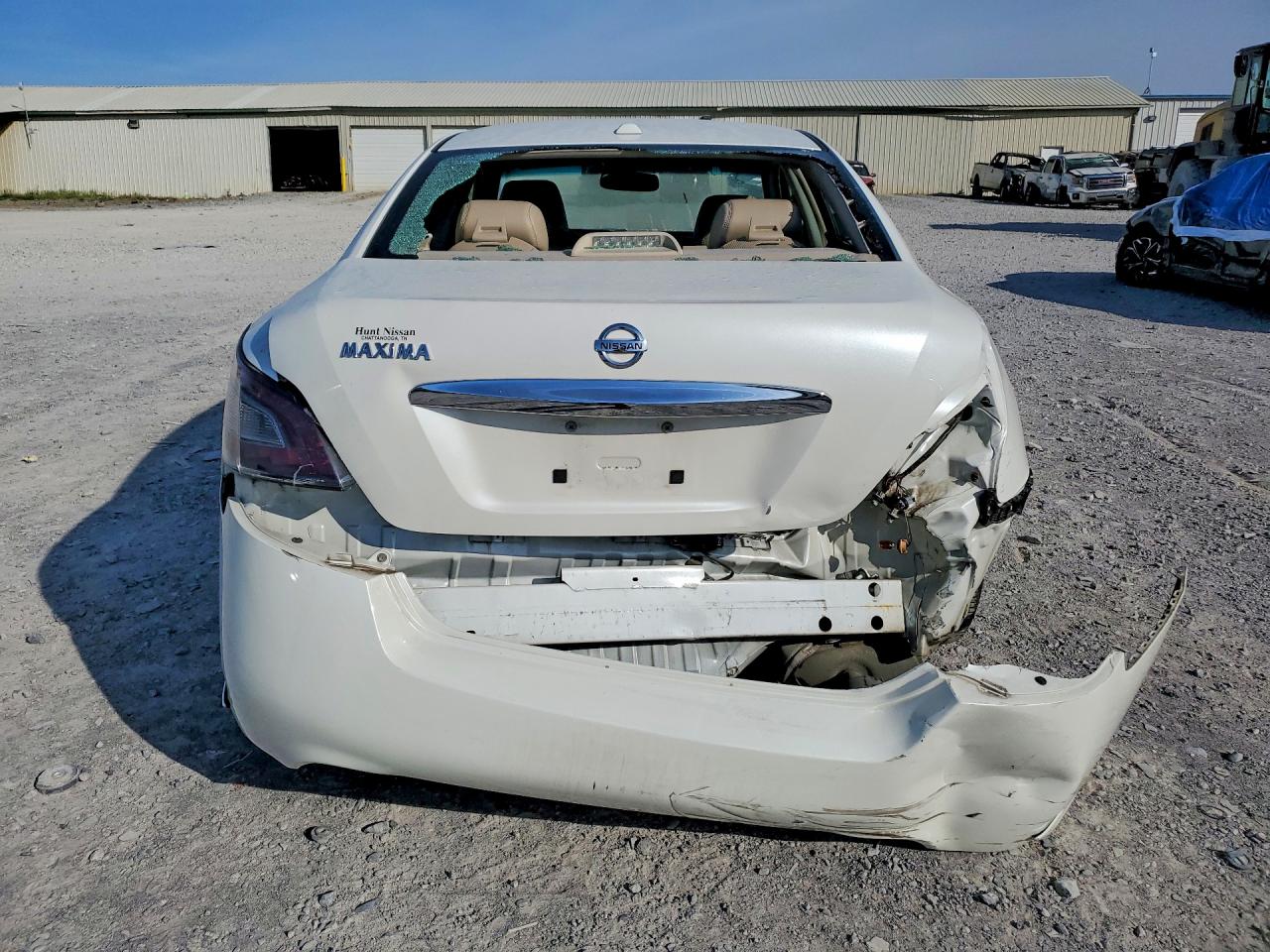 2013 Nissan Maxima 3.5 S White vin: 1N4AA5AP2DC838566