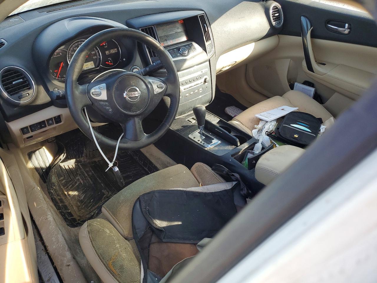 2013 Nissan Maxima 3.5 S White vin: 1N4AA5AP2DC838566