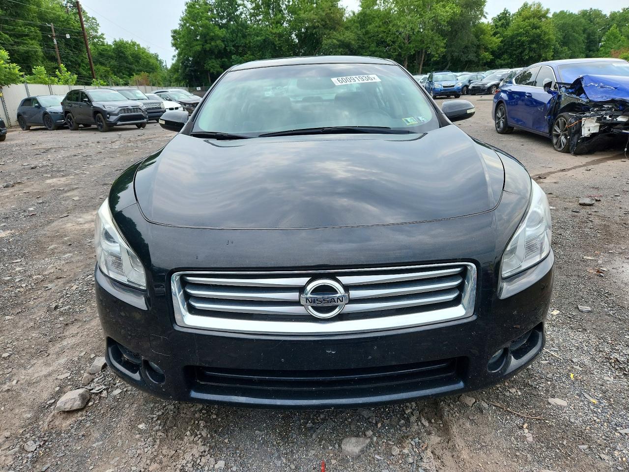 2013 Nissan Maxima 3.5 Sv Black vin: 1N4AA5AP2DC839023