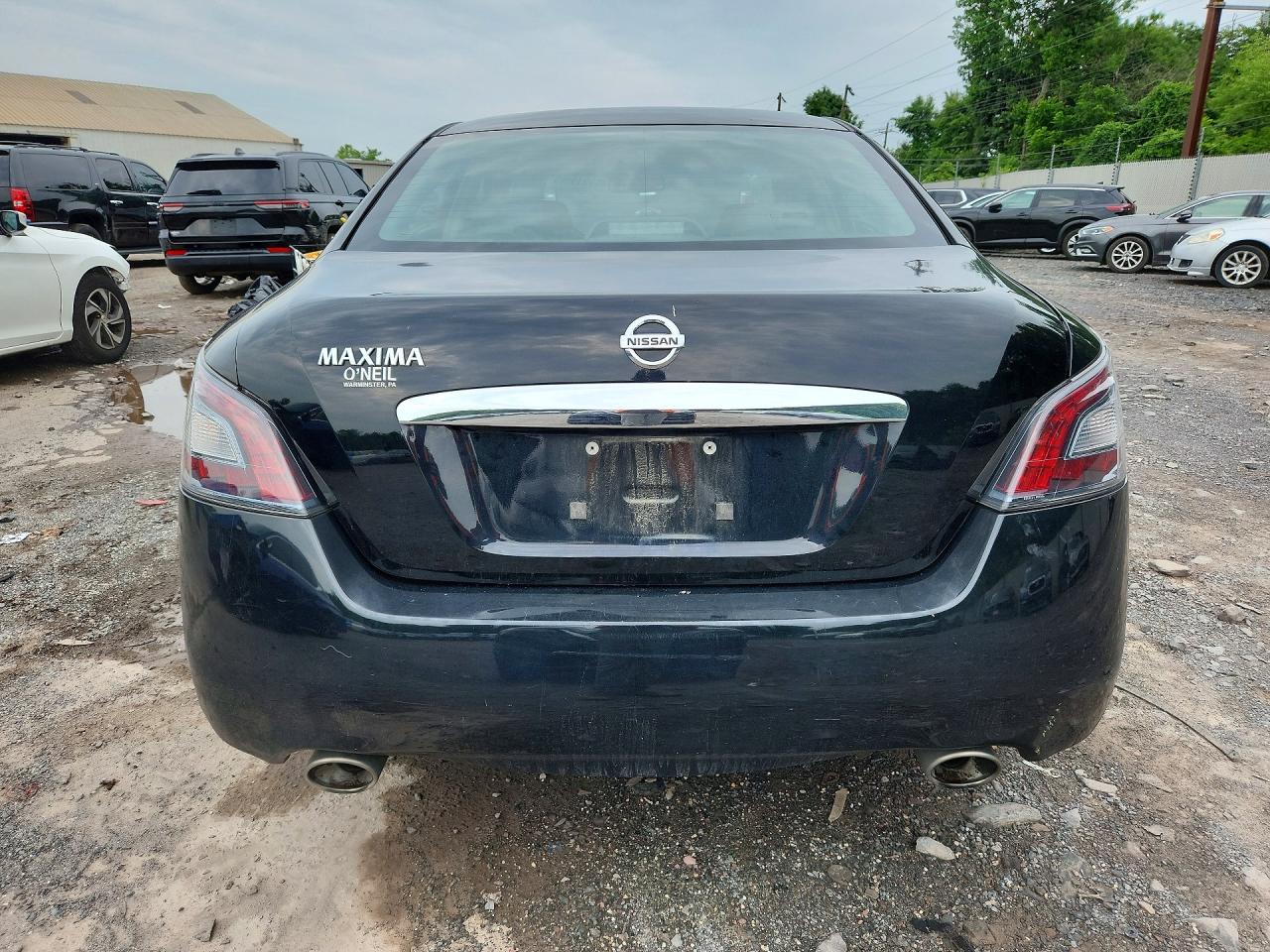 2013 Nissan Maxima 3.5 Sv Black vin: 1N4AA5AP2DC839023