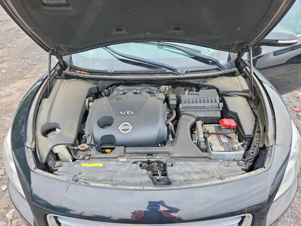 2013 Nissan Maxima 3.5 Sv Black vin: 1N4AA5AP2DC839023