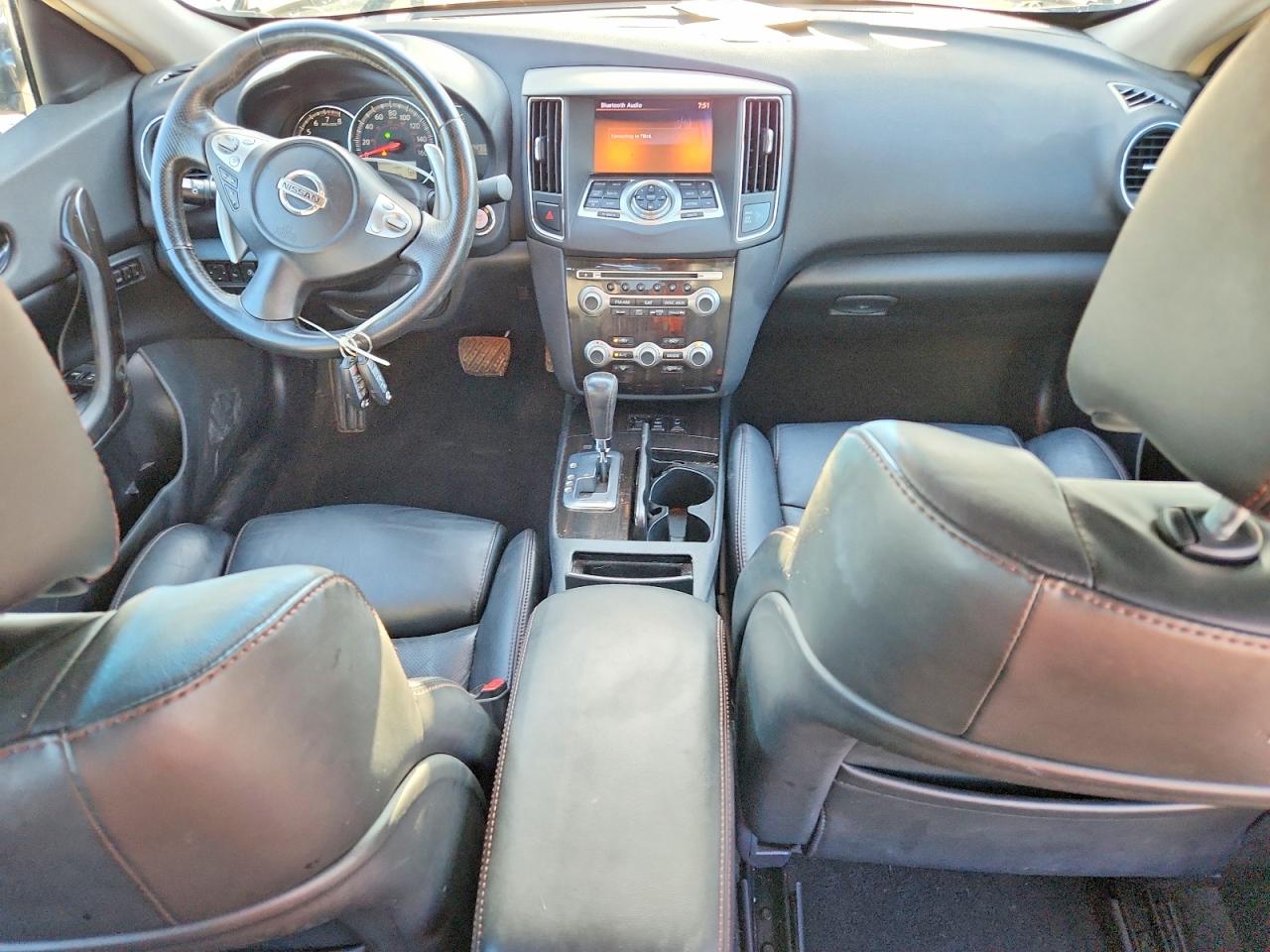2014 Nissan Maxima 3.5 Sv Maroon vin: 1N4AA5AP2EC431784